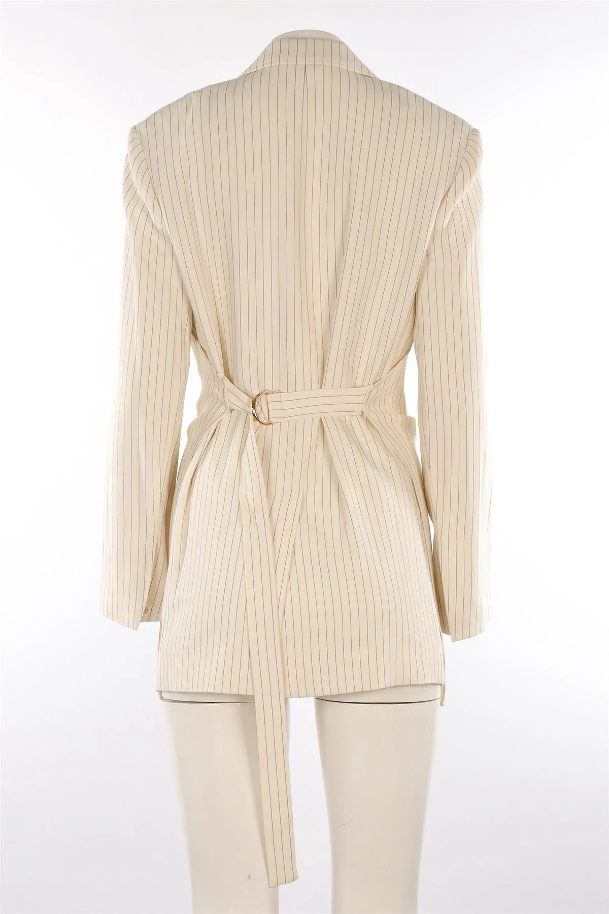 CHLOÉ CREAM WOOL BLAZER FR 36 UK 8 - Image 4