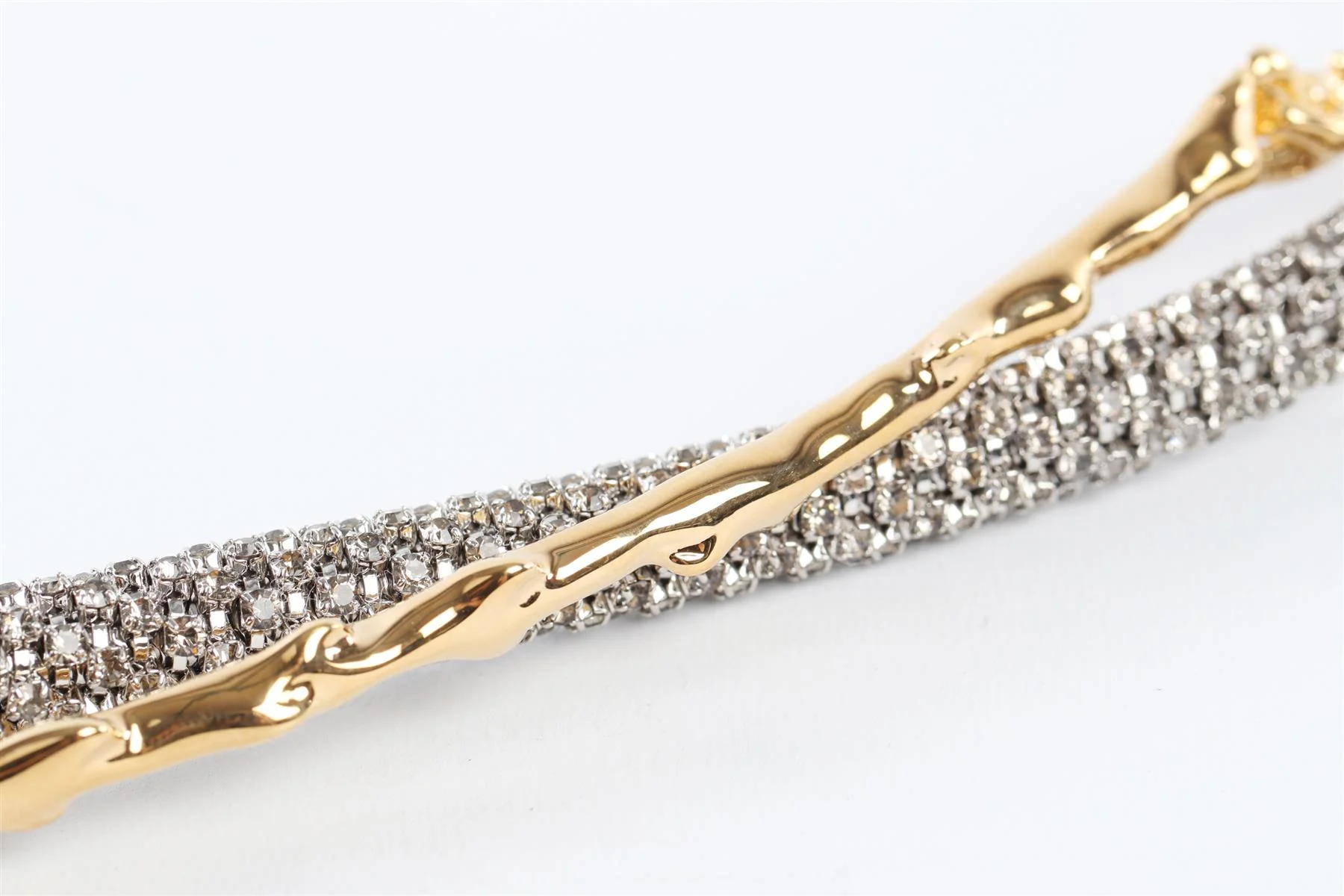 CHLOÉ GOLD DARIA CRYSTAL WAIST BELT - Image 3