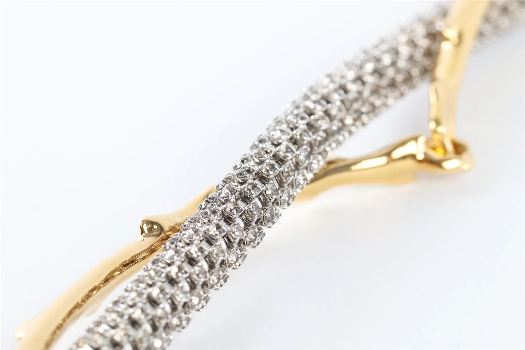 CHLOÉ GOLD DARIA CRYSTAL WAIST BELT - Image 4