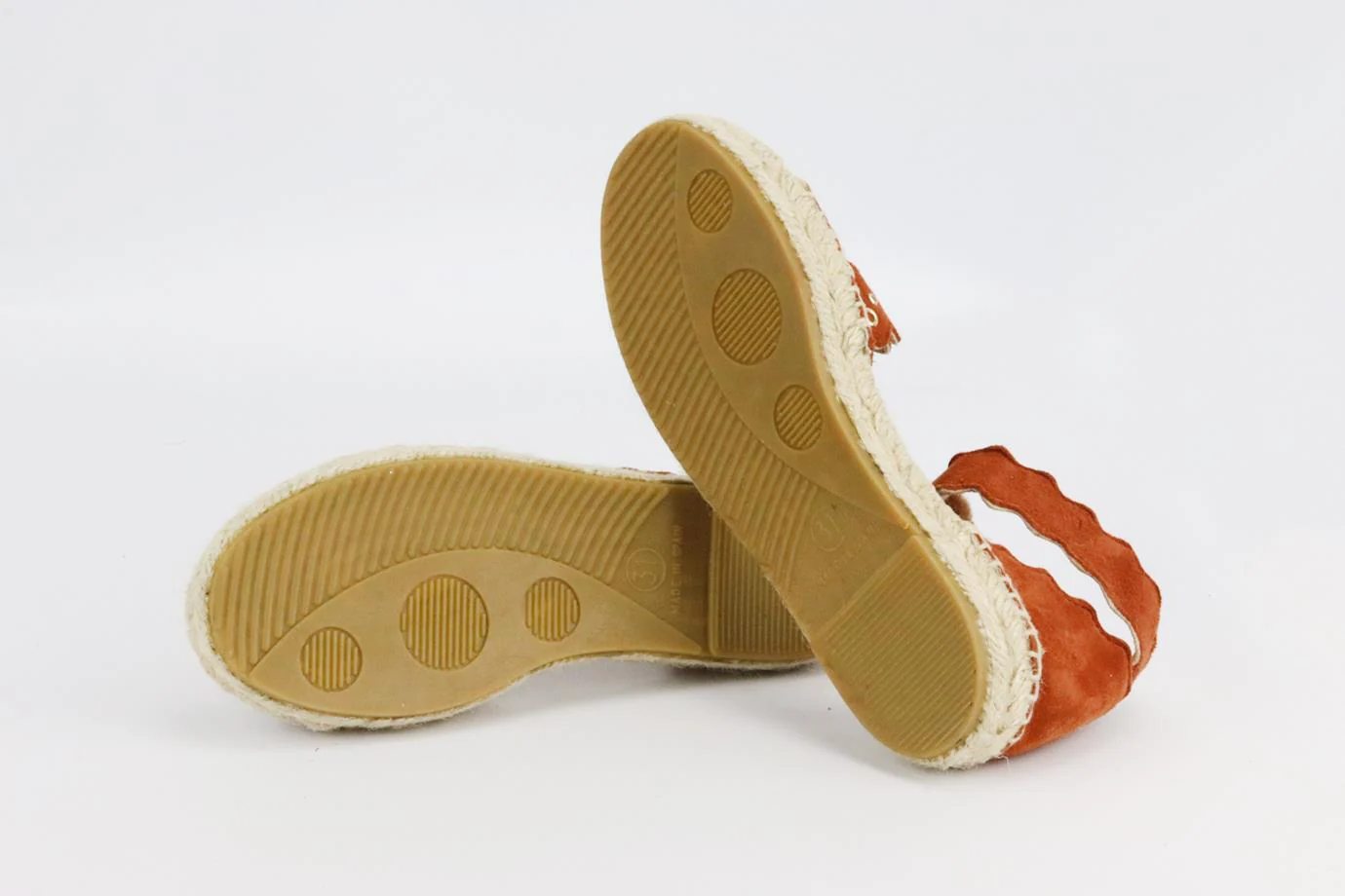 CHLOÉ KIDS GIRLS SUEDE SANDALS EU 31 UK 12.5 - Image 5