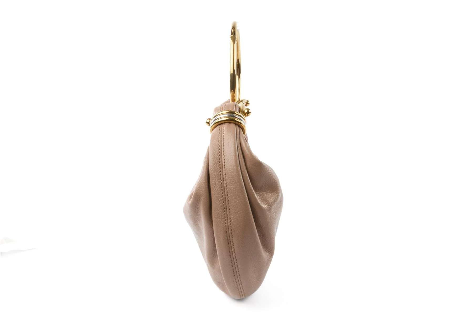 CHLOÉ NUDE BRACELET LEATHER SHOULDER BAG - Image 5
