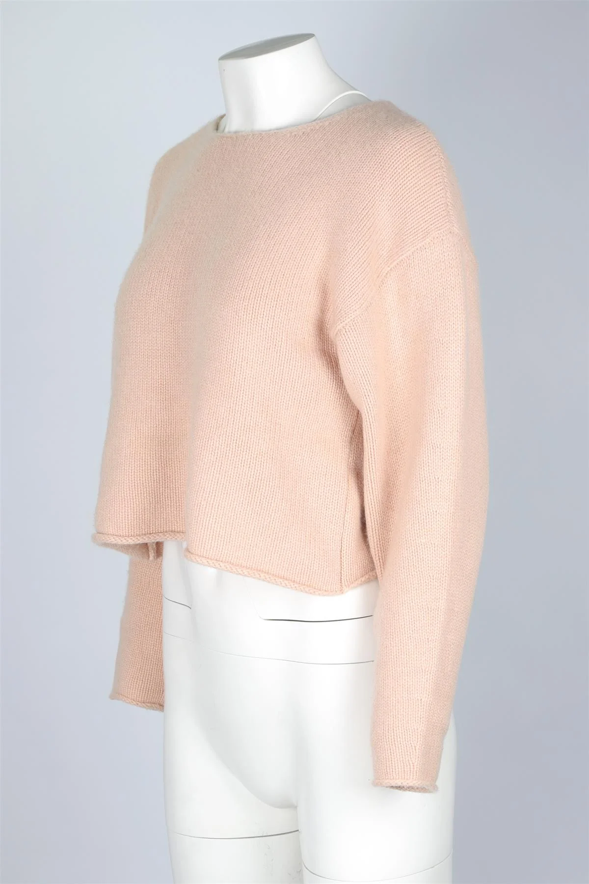 CHLOÉ PINK CASHMERE SWEATER XSMALL - Image 3
