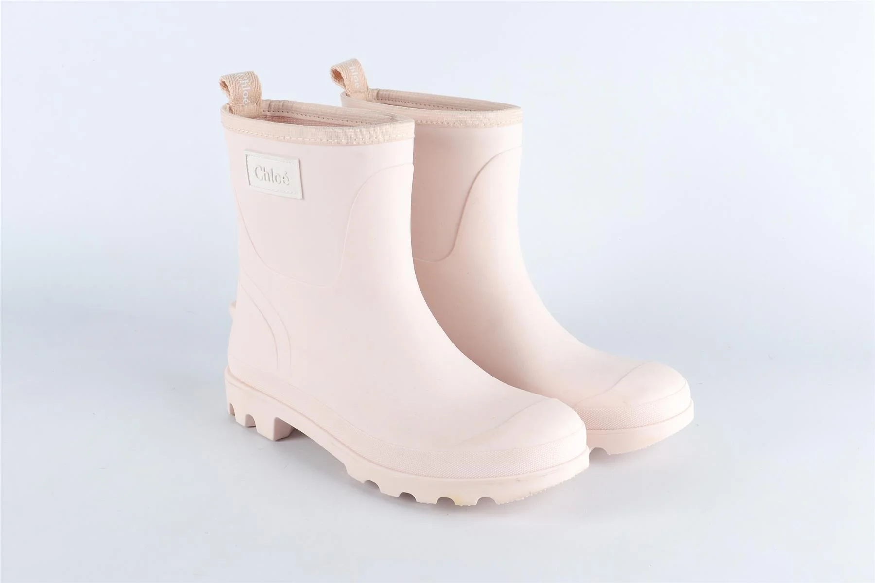 CHLOÉ PINK KIDS GIRLS WELLINGTON BOOTS EU 36 UK 3 US 4.5 - Image 2