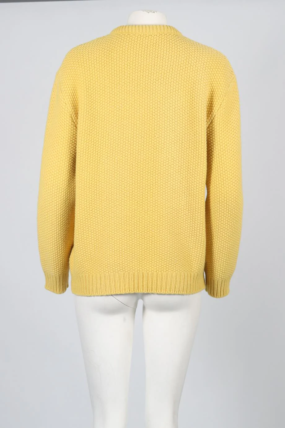 CHLOÉ WOOL AND CASHMERE BLEND SWEATER MEDIUM - Image 4
