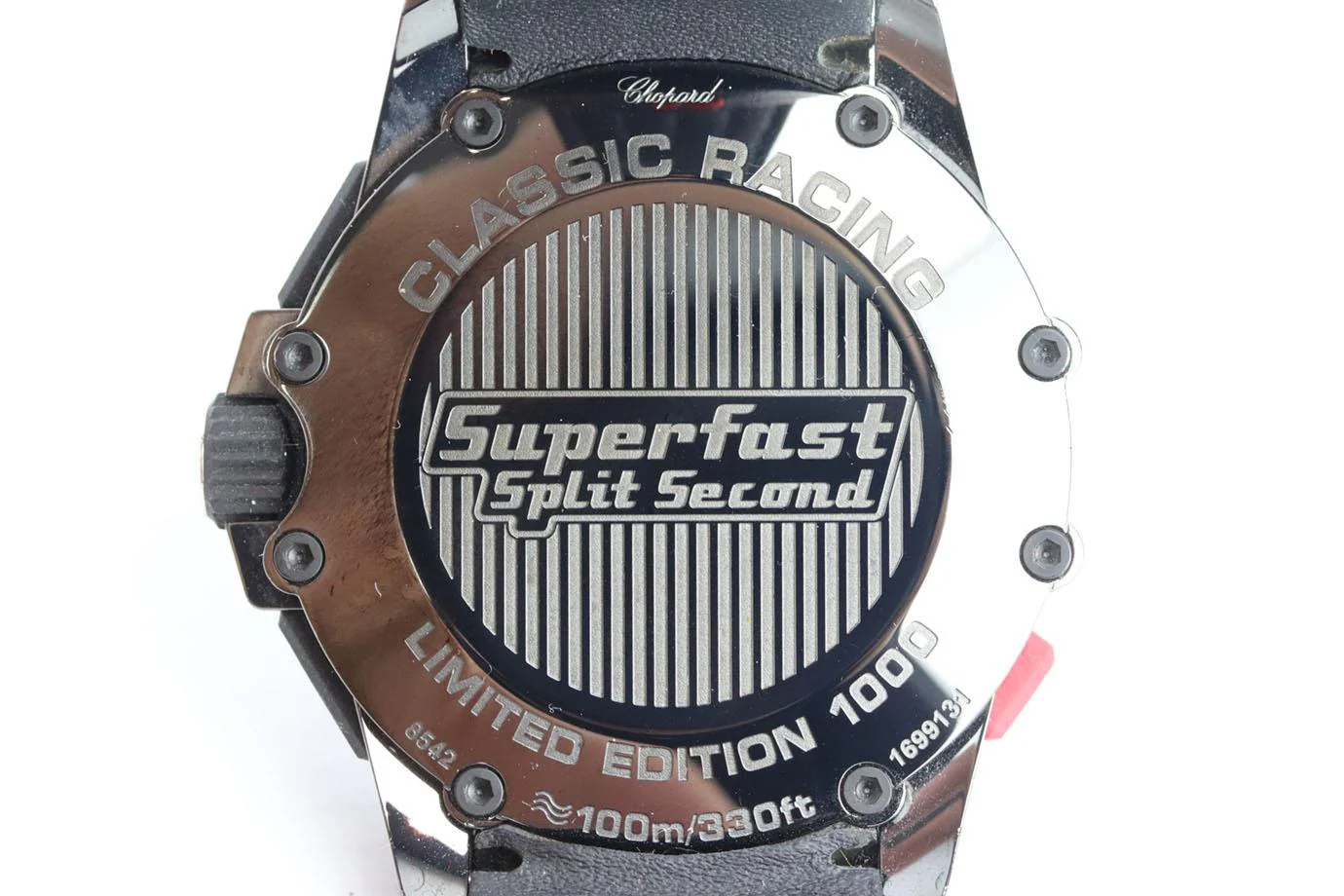 CHOPARD CLASSIC RACING SUPERFAST 45MM STAINLESS STEEL WRIST WATCH - Image 6