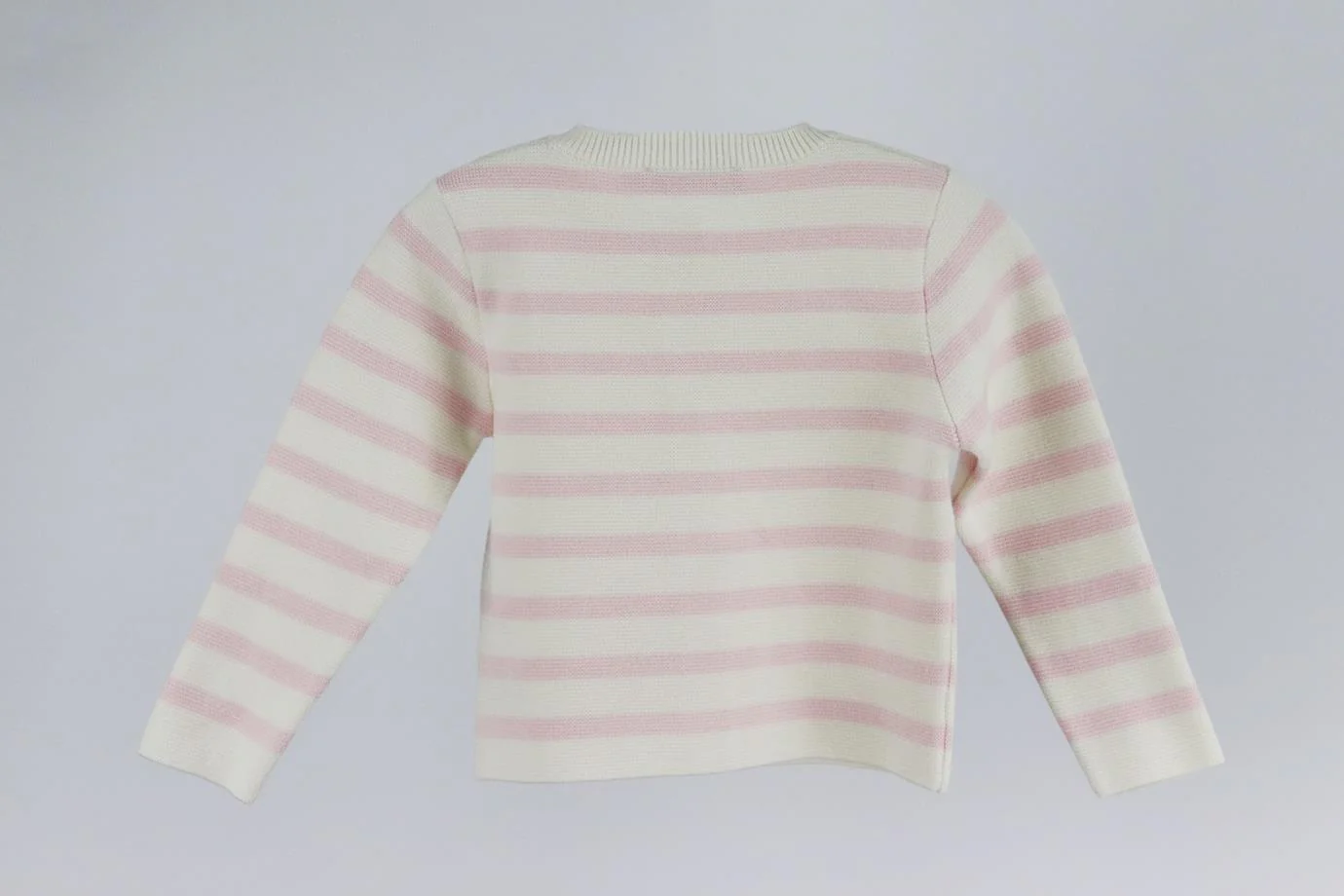 CHRISTIAN DIOR BABY GIRLS STRIPED CASHMERE BLEND CARDIGAN 18 MONTHS - Image 3