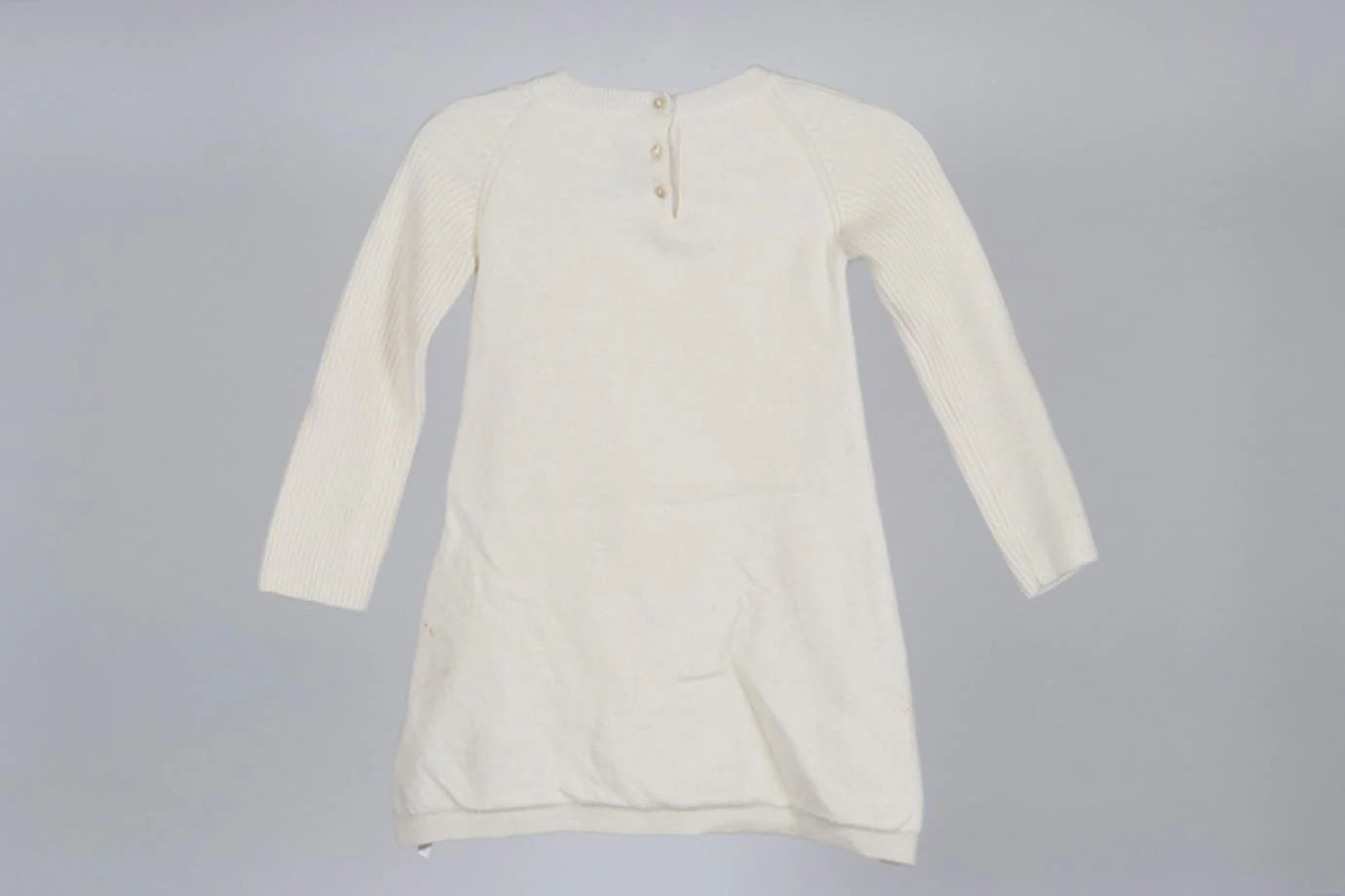 CHRISTIAN DIOR BABY GIRLS WOOL BLEND DRESS 36 MONTHS - Image 3
