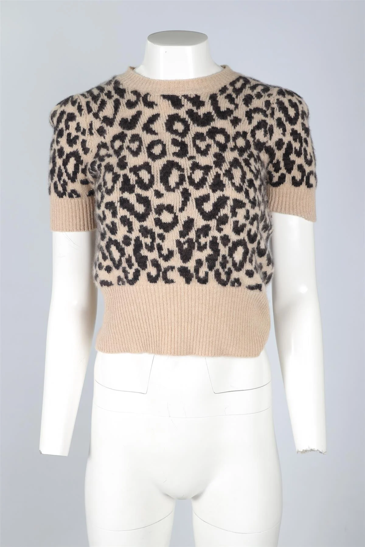 CHRISTIAN DIOR BEIGE CASHMERE SWEATER FR 38 UK 10 - Image 2