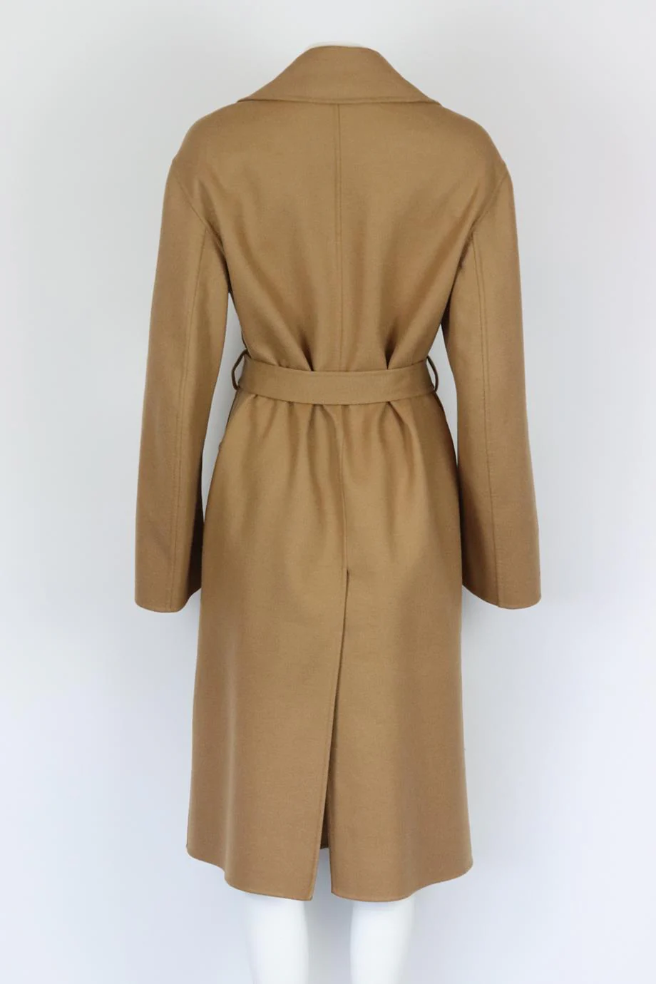 CHRISTIAN DIOR BELTED WOOL BLEND COAT FR 44 UK 16 - Image 4