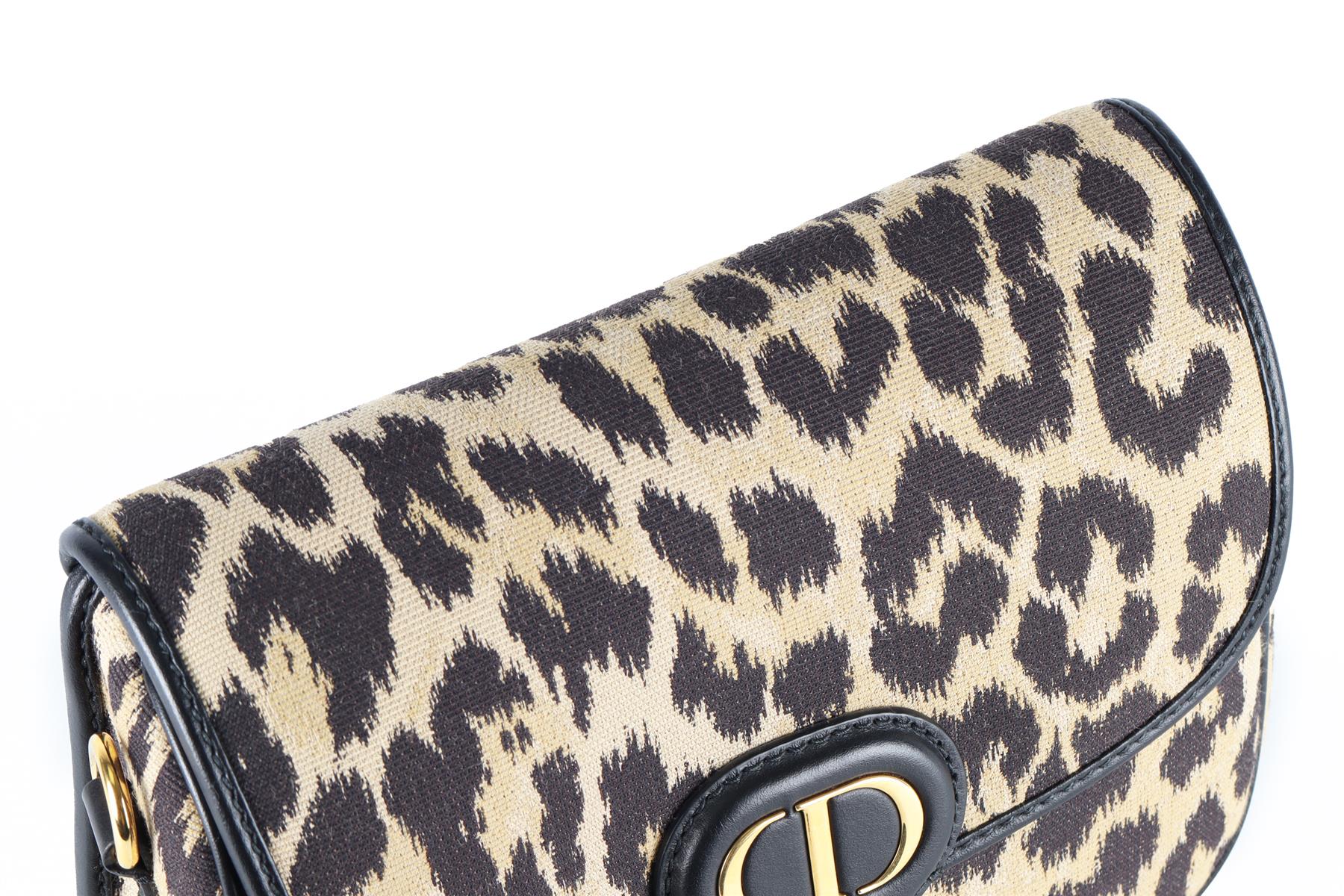 CHRISTIAN DIOR BLACK 2022 BOBBY MEDIUM CANVAS SHOULDER BAG - Image 9