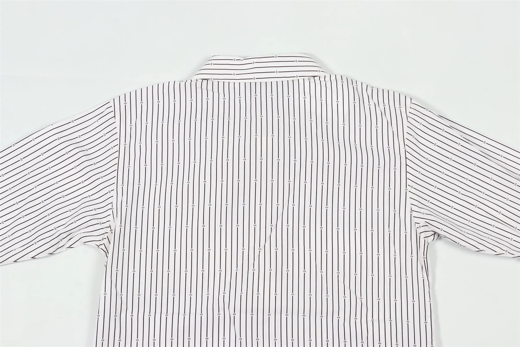 CHRISTIAN DIOR BLACK AND WHITE KIDS BOYS COTTON SHIRT 8 YEARS - Image 5