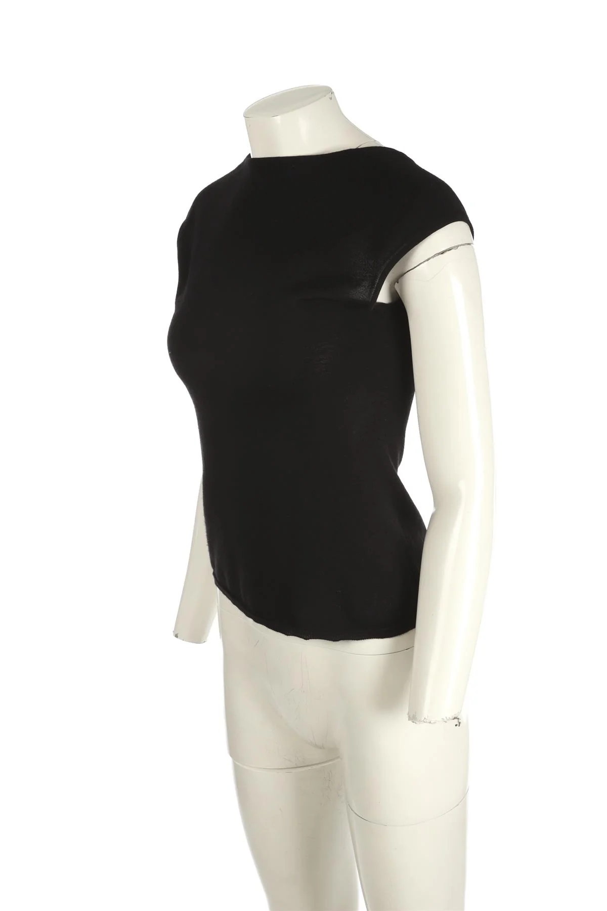 CHRISTIAN DIOR BLACK CASHMERE TOP SMALL - Image 3