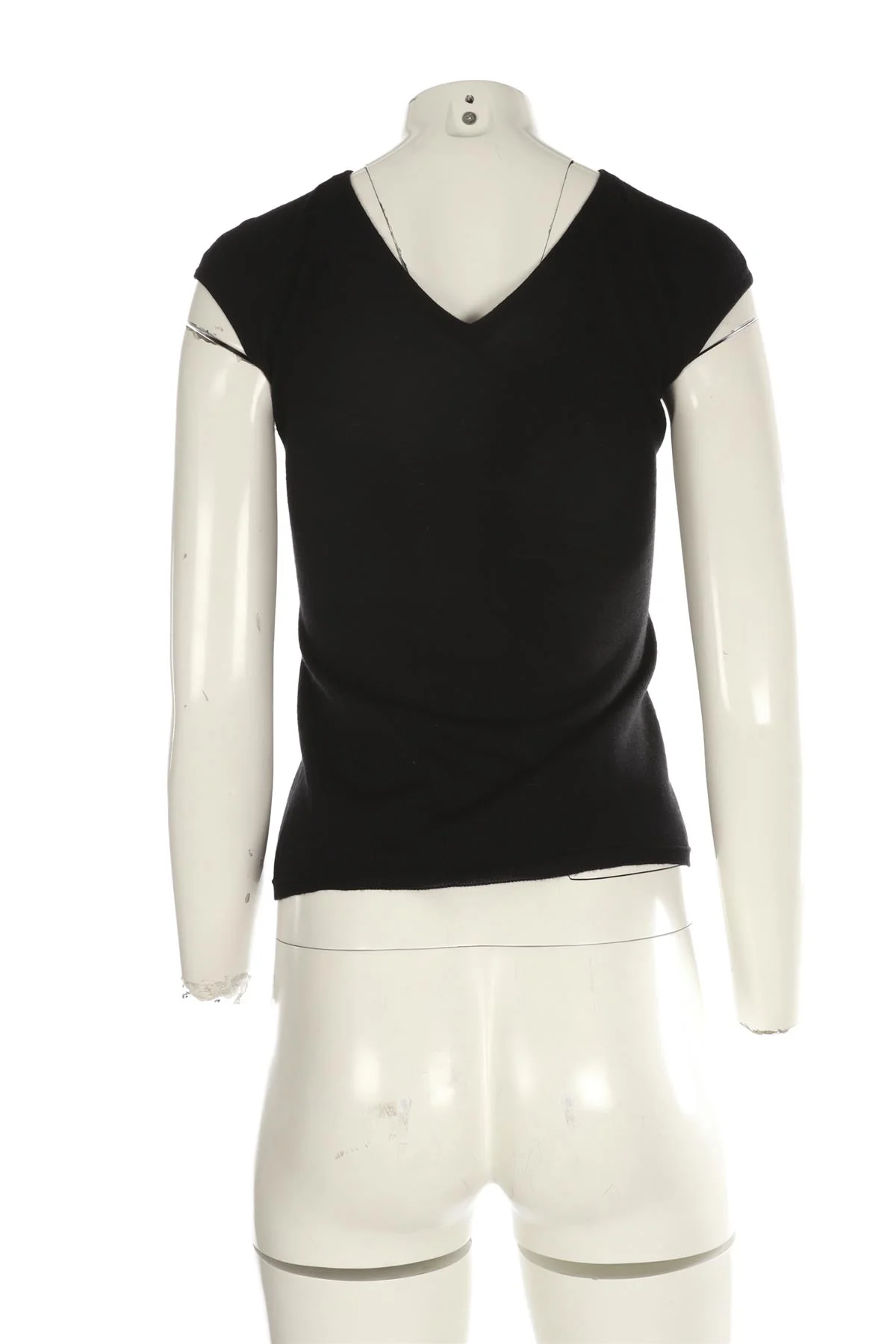 CHRISTIAN DIOR BLACK CASHMERE TOP SMALL - Image 4
