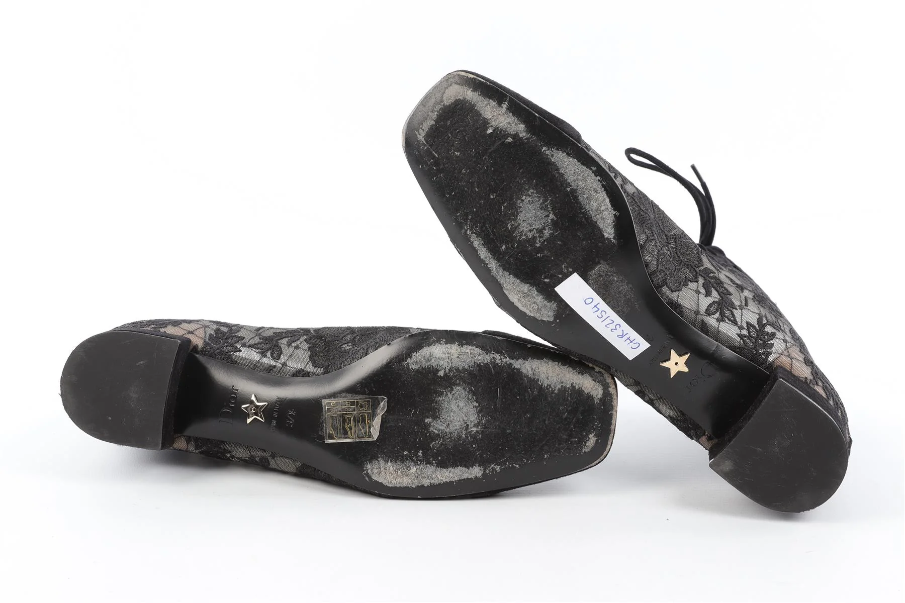 CHRISTIAN DIOR BLACK NAUGHTILY-D SUEDE ANKLE BOOTS EU 37.5 UK 4.5 US 7.5 - Image 7