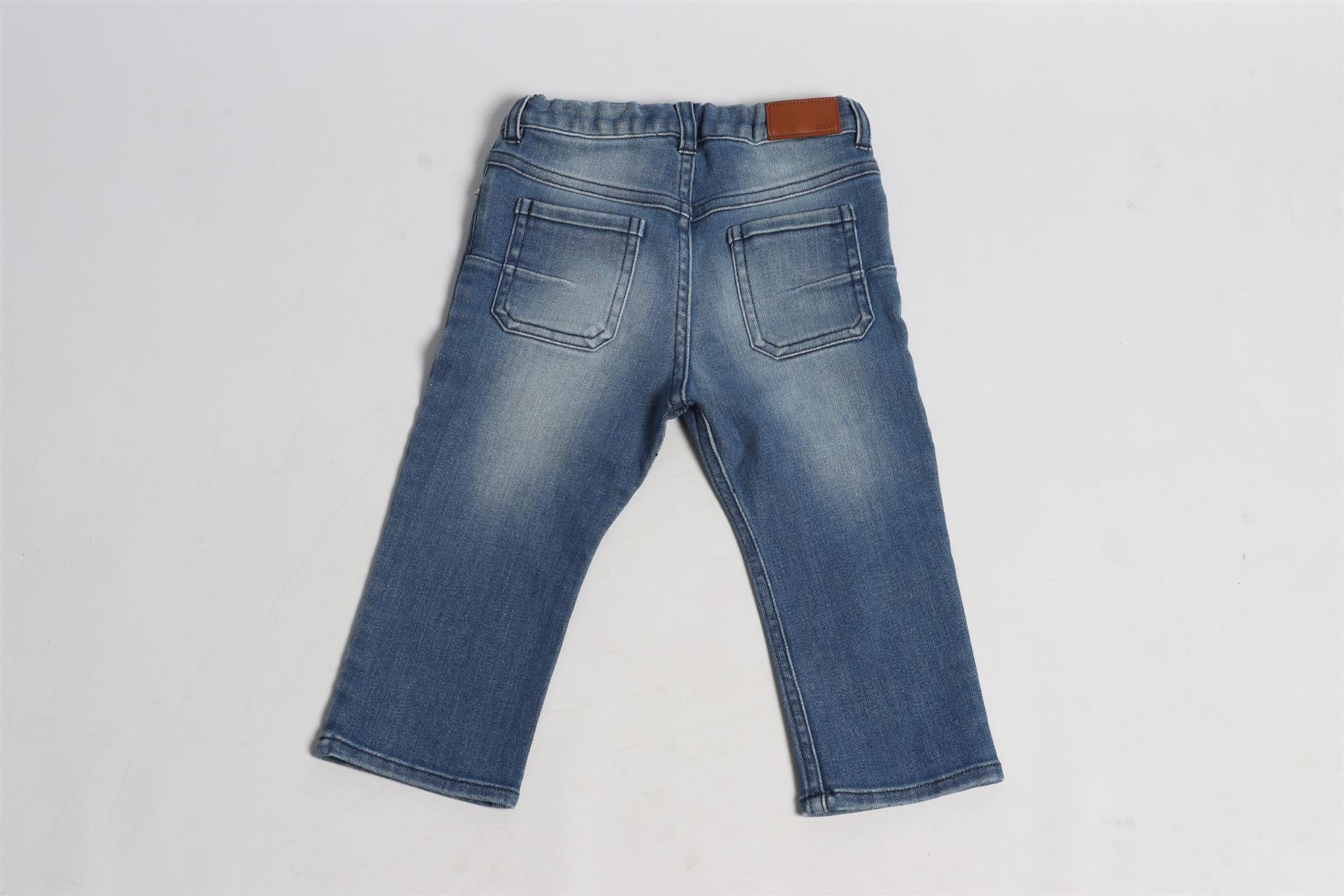 CHRISTIAN DIOR BLUE BABY GIRLS JEANS 18 MONTHS - Image 4