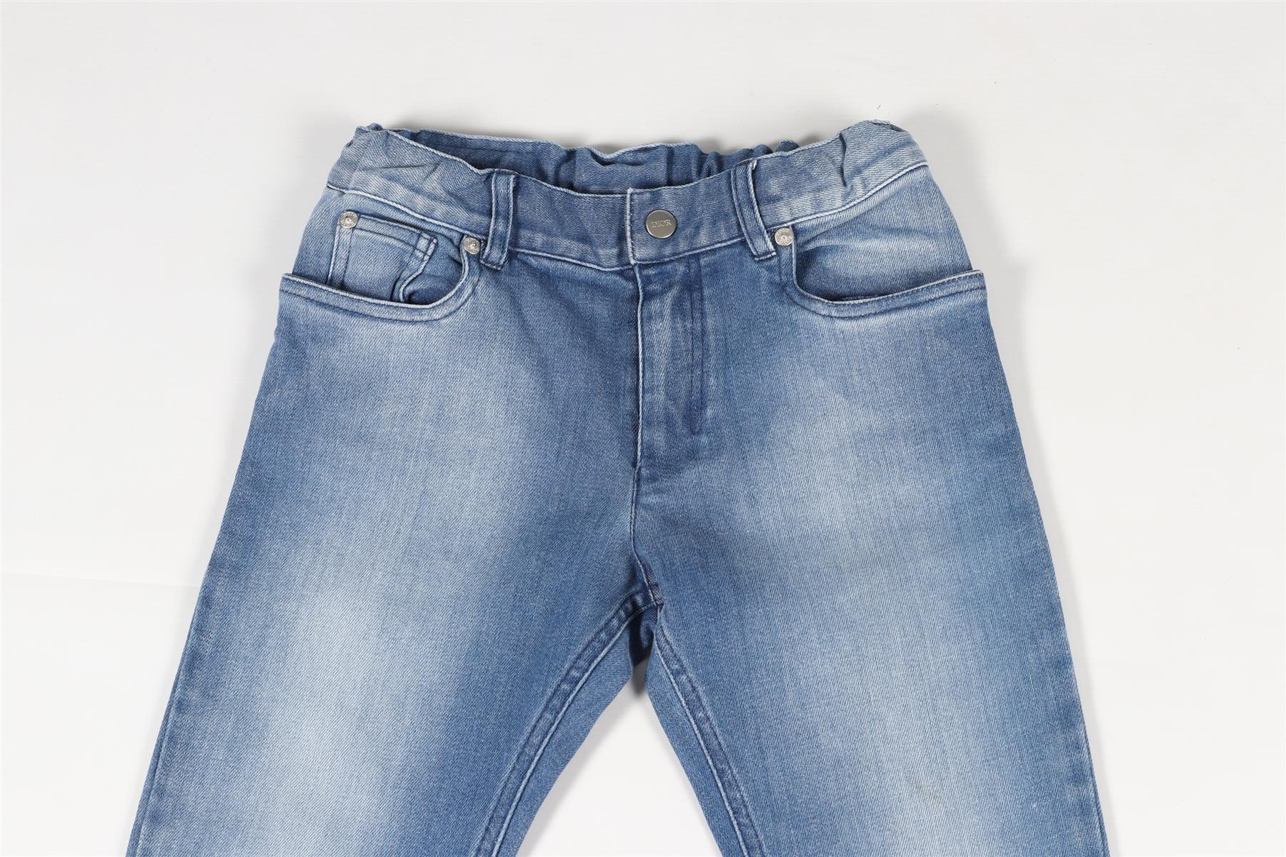 CHRISTIAN DIOR BLUE KIDS BOYS JEANS 8 YEARS - Image 8