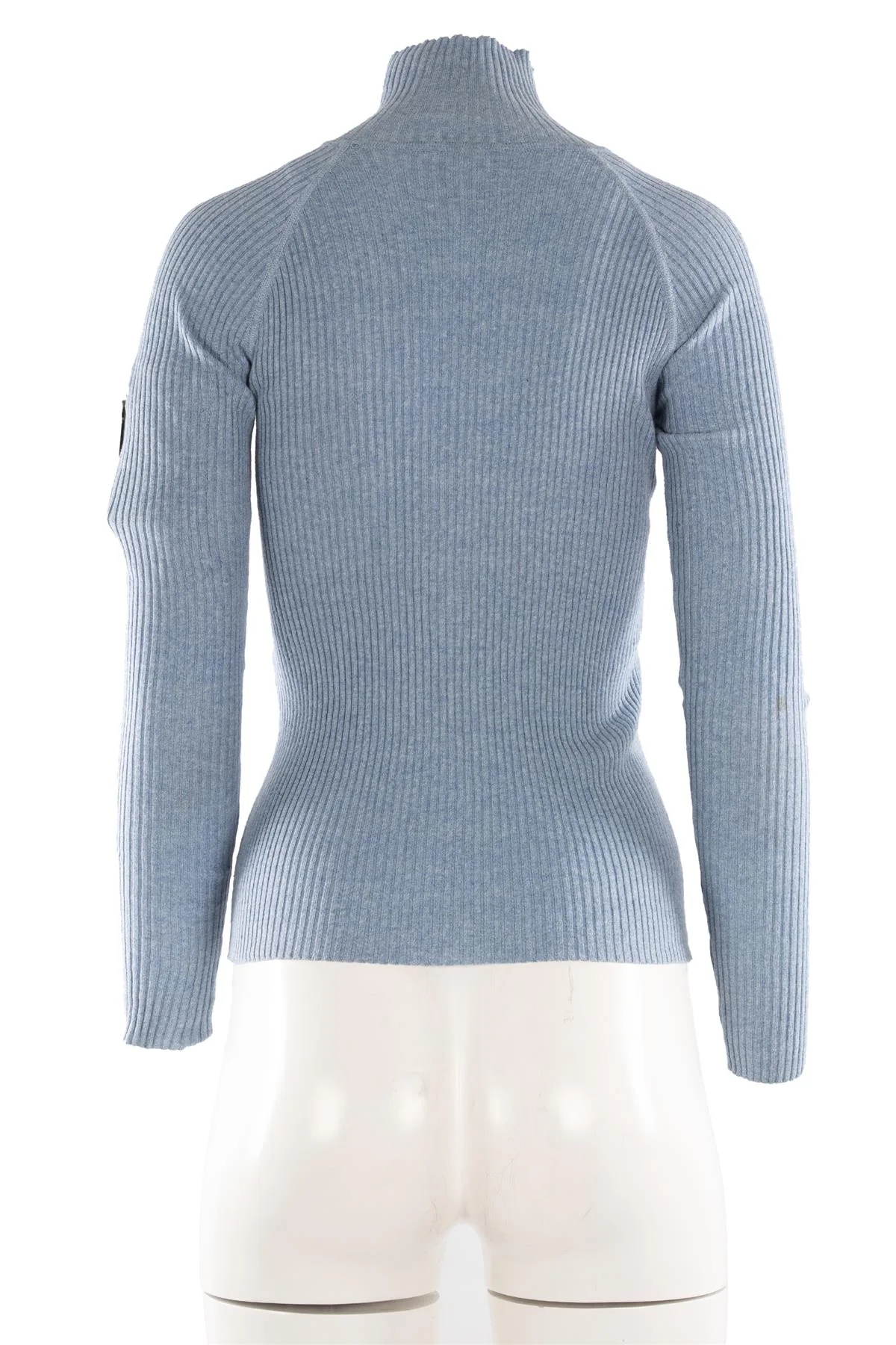 CHRISTIAN DIOR BLUE KNIT SWEATER FR 36 UK 8 - Image 3
