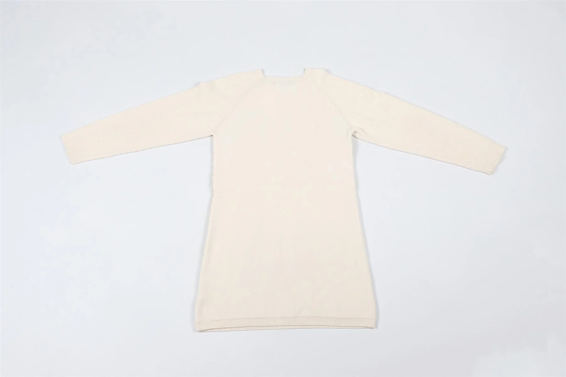 CHRISTIAN DIOR CREAM KIDS GIRLS WOOL DRESS 10 YEARS - Image 9