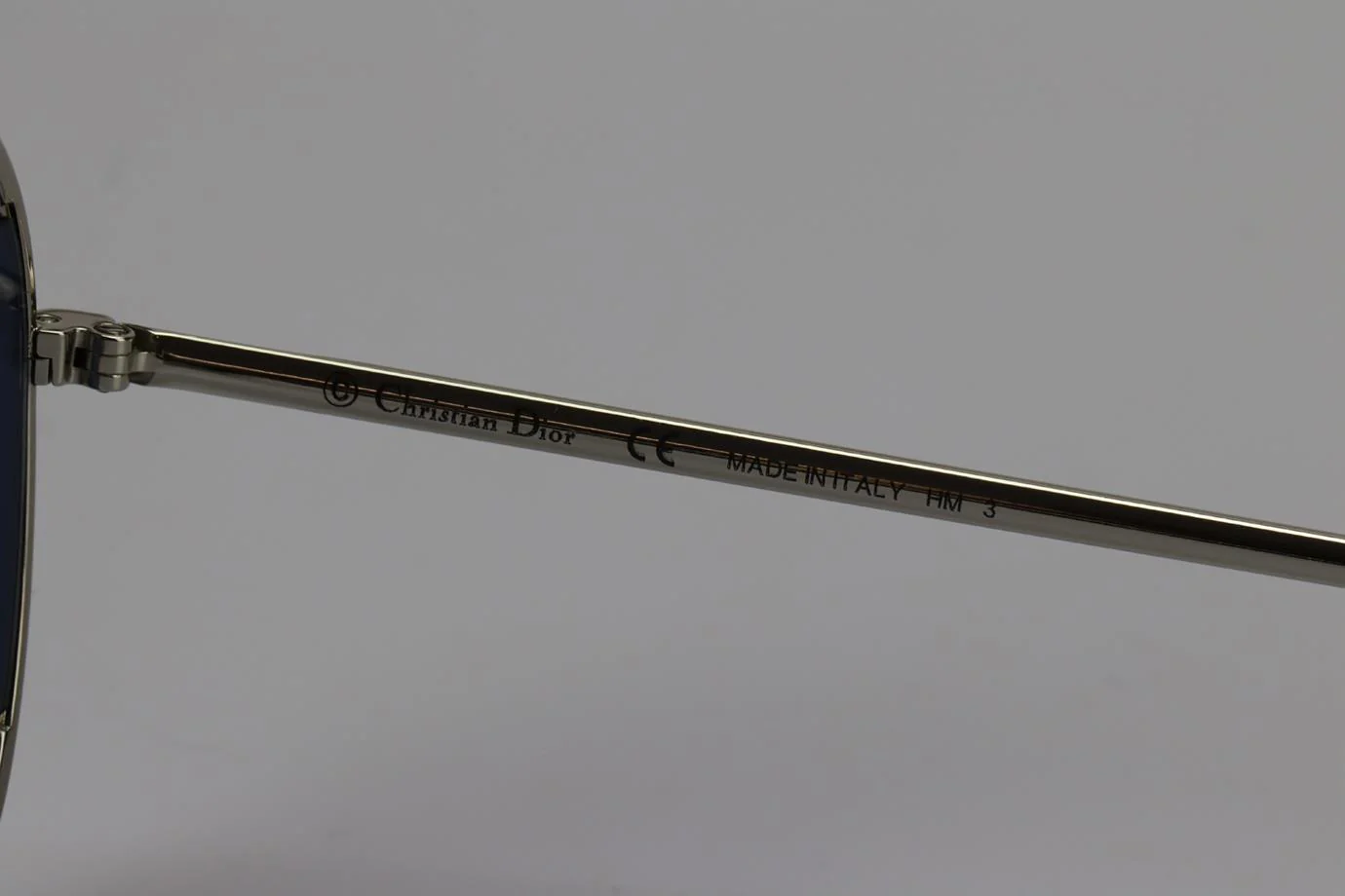 CHRISTIAN DIOR DIORSPLIT1 SILVER TONE SUNGLASSES - Image 5
