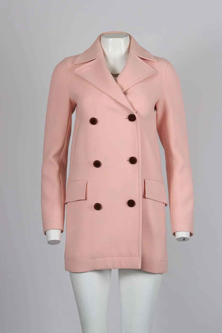 CHRISTIAN DIOR DOUBLE BREASTED WOOL JACKET FR 36 UK 8 - Image 2