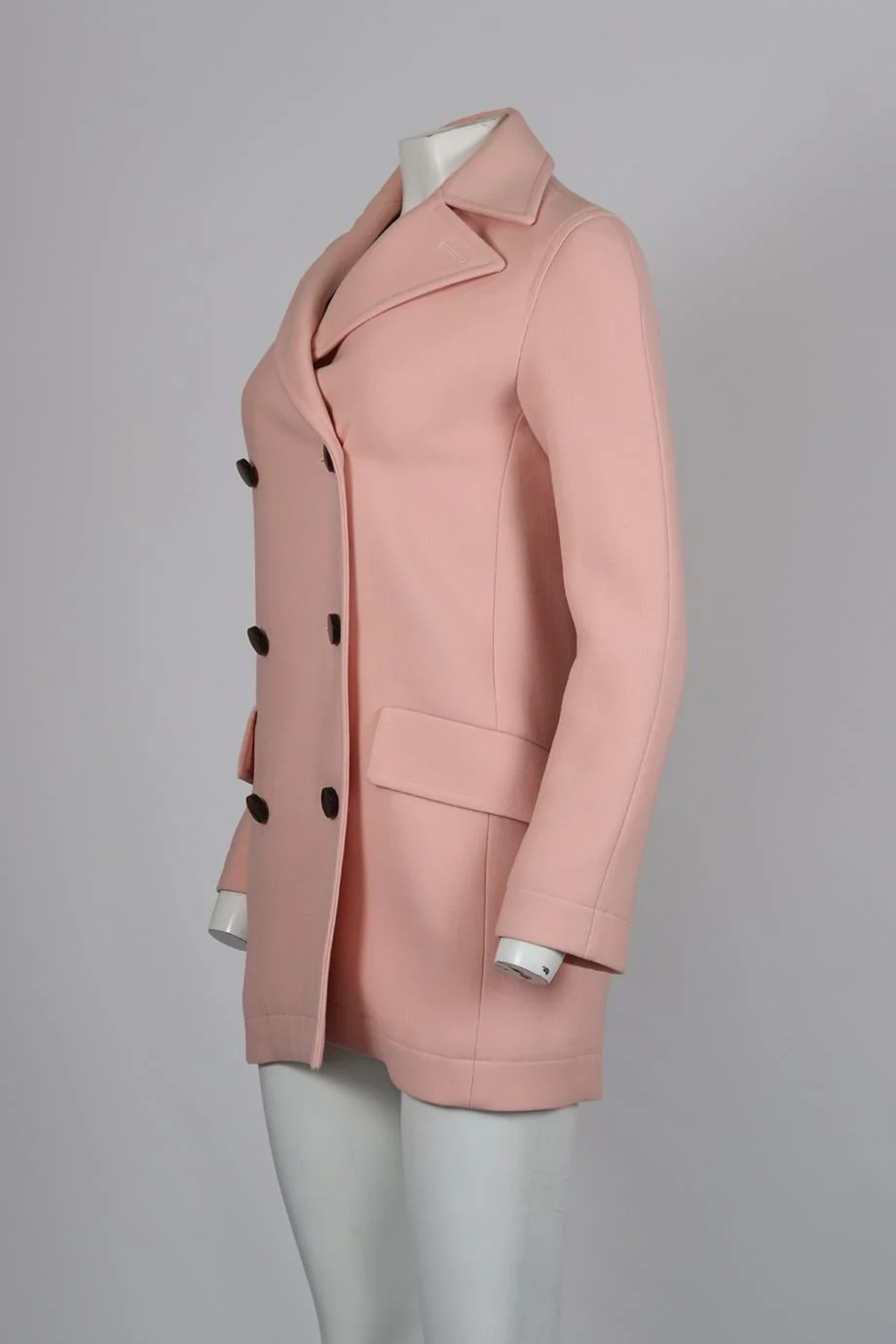 CHRISTIAN DIOR DOUBLE BREASTED WOOL JACKET FR 36 UK 8 - Image 3