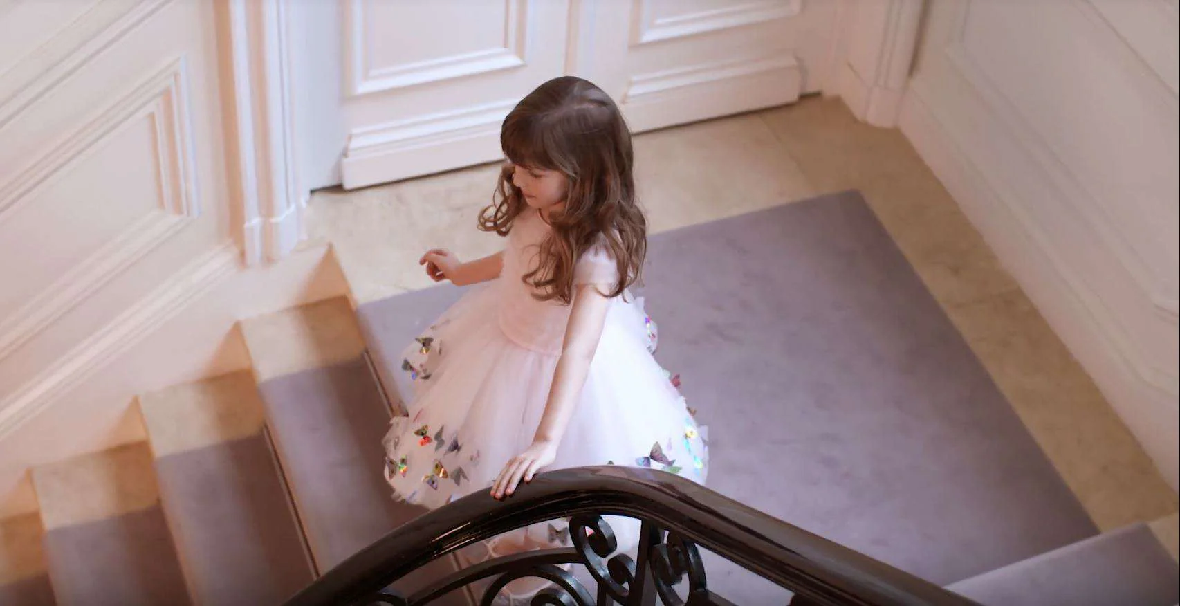 CHRISTIAN DIOR GIRLS ENCHANTED FOREST DRESS 6 YEARS - Image 6