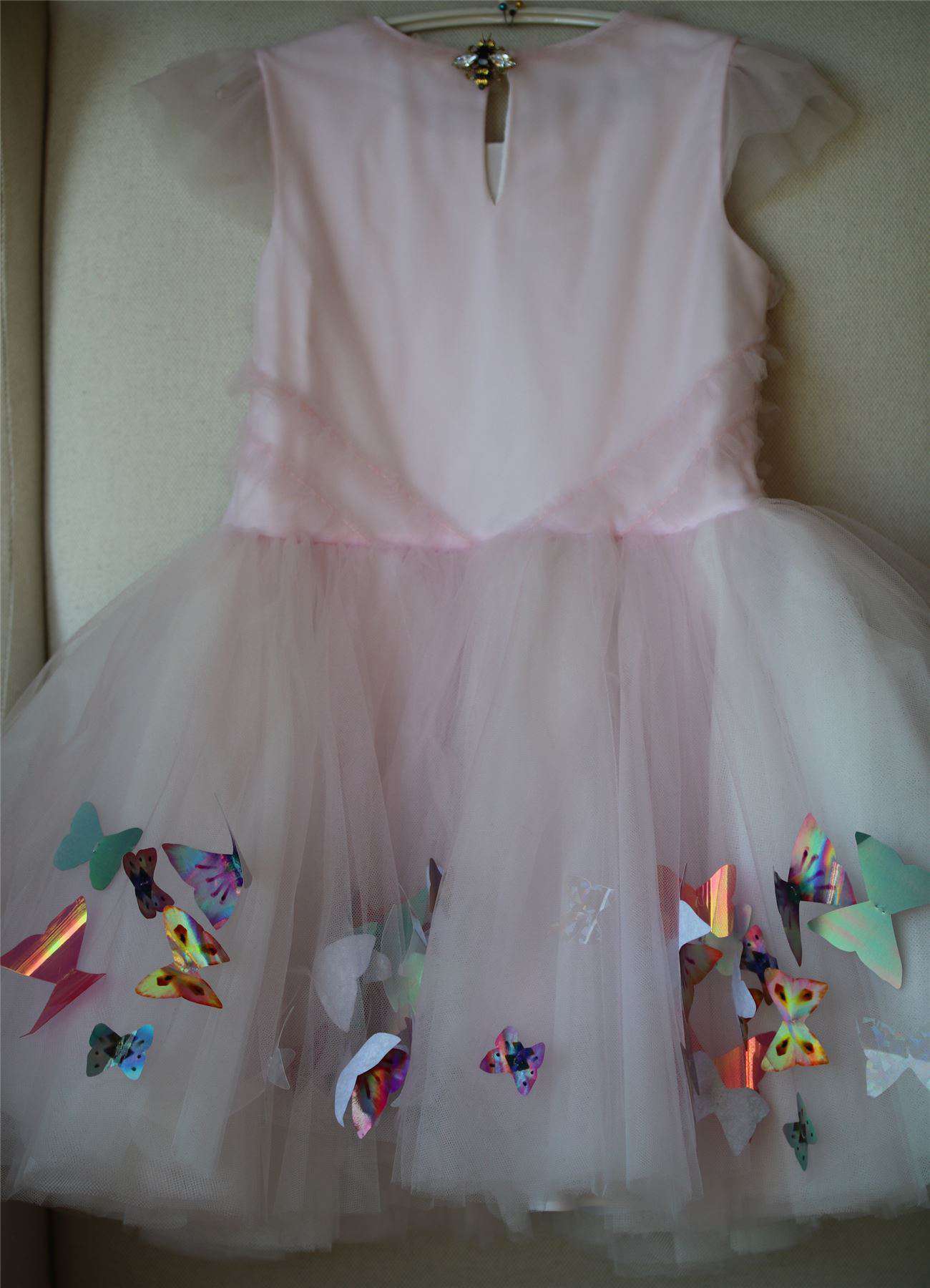 CHRISTIAN DIOR GIRLS ENCHANTED FOREST DRESS 6 YEARS - Image 8