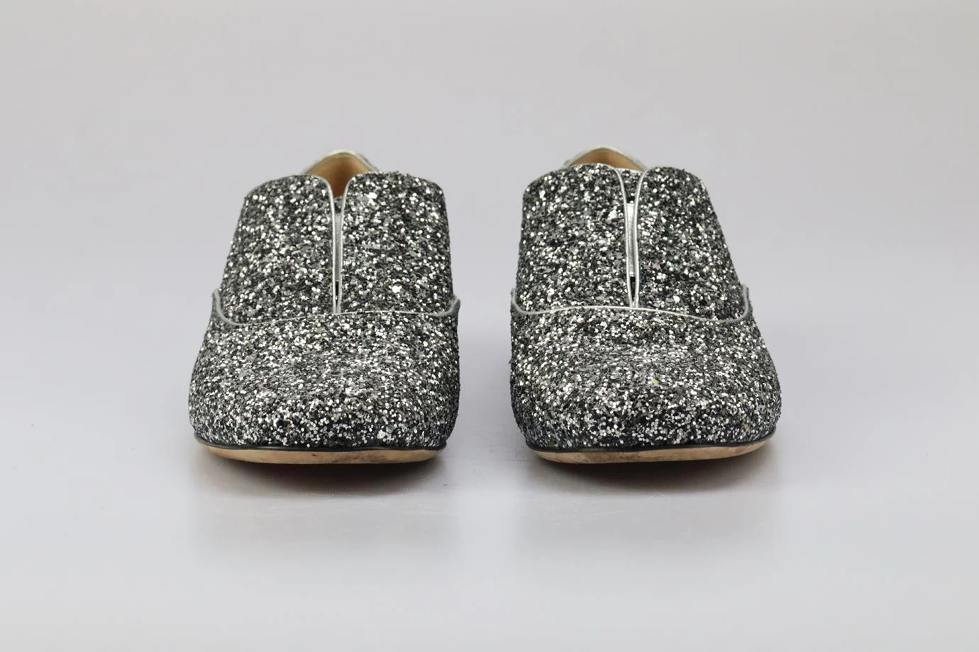 CHRISTIAN DIOR GLITTERED LEATHER BROGUES EU 40.5 UK 7.5 US 10.5 - Image 3