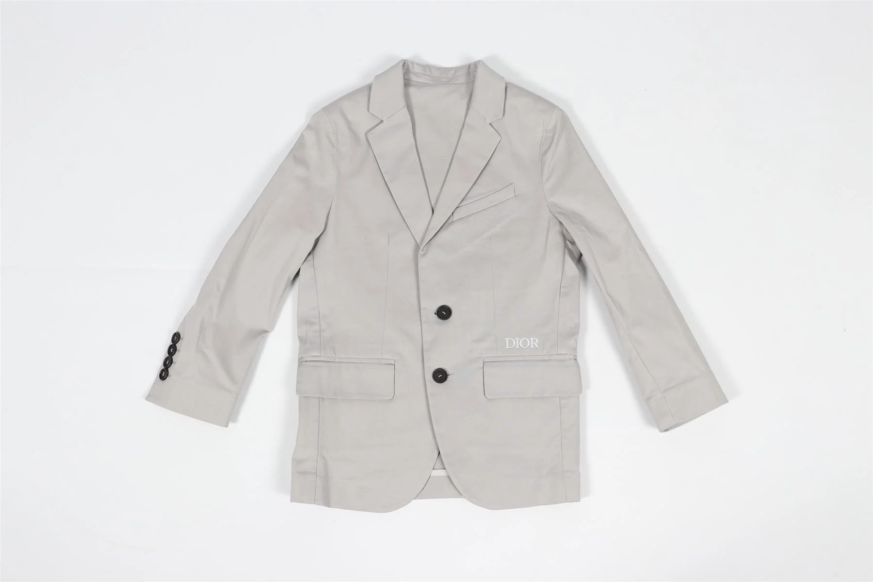 CHRISTIAN DIOR GREY KIDS BOYS COTTON BLEND SUIT 8 YEARS - Image 15