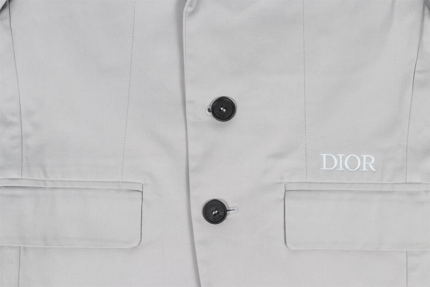 CHRISTIAN DIOR GREY KIDS BOYS COTTON BLEND SUIT 8 YEARS - Image 4