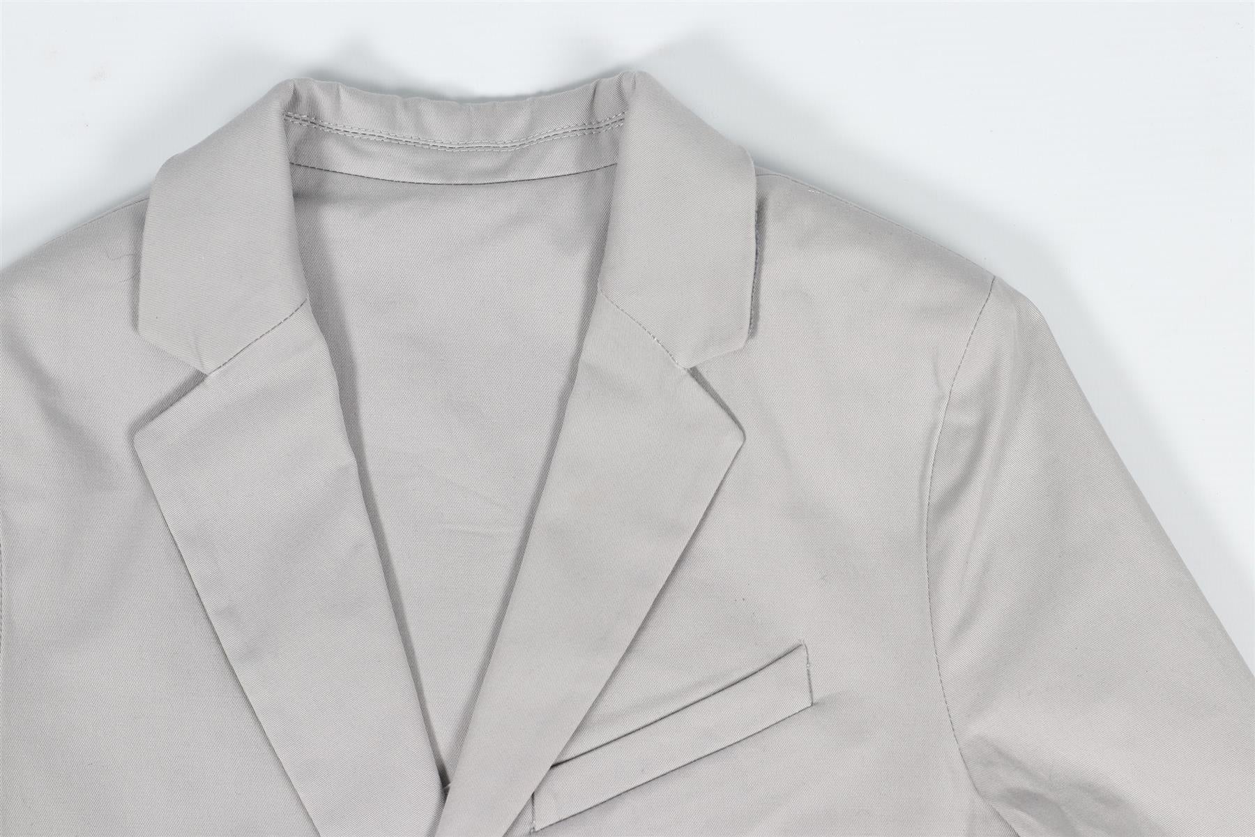 CHRISTIAN DIOR GREY KIDS BOYS COTTON BLEND SUIT 8 YEARS - Image 5