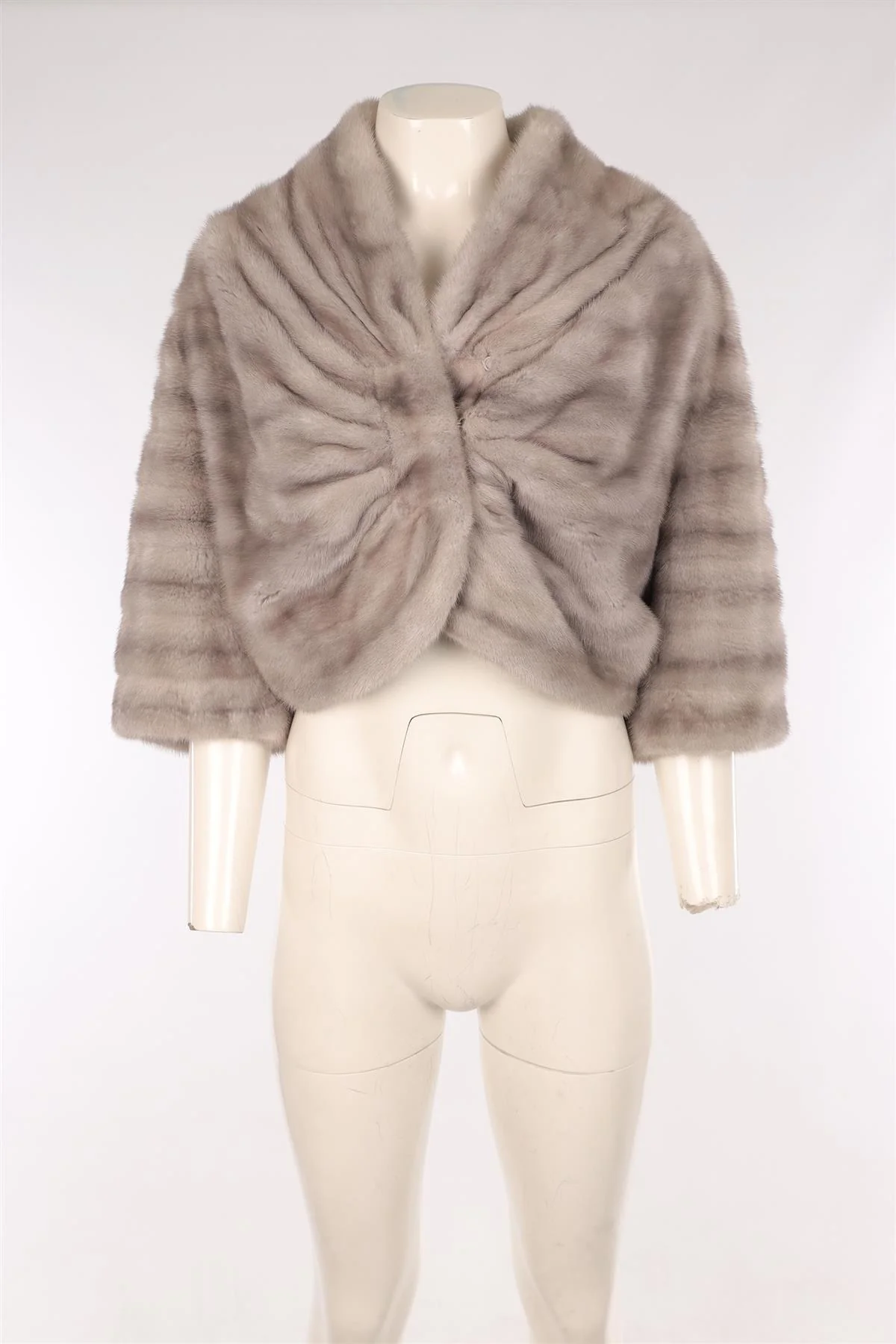 CHRISTIAN DIOR GREY MINK JACKET - Image 2