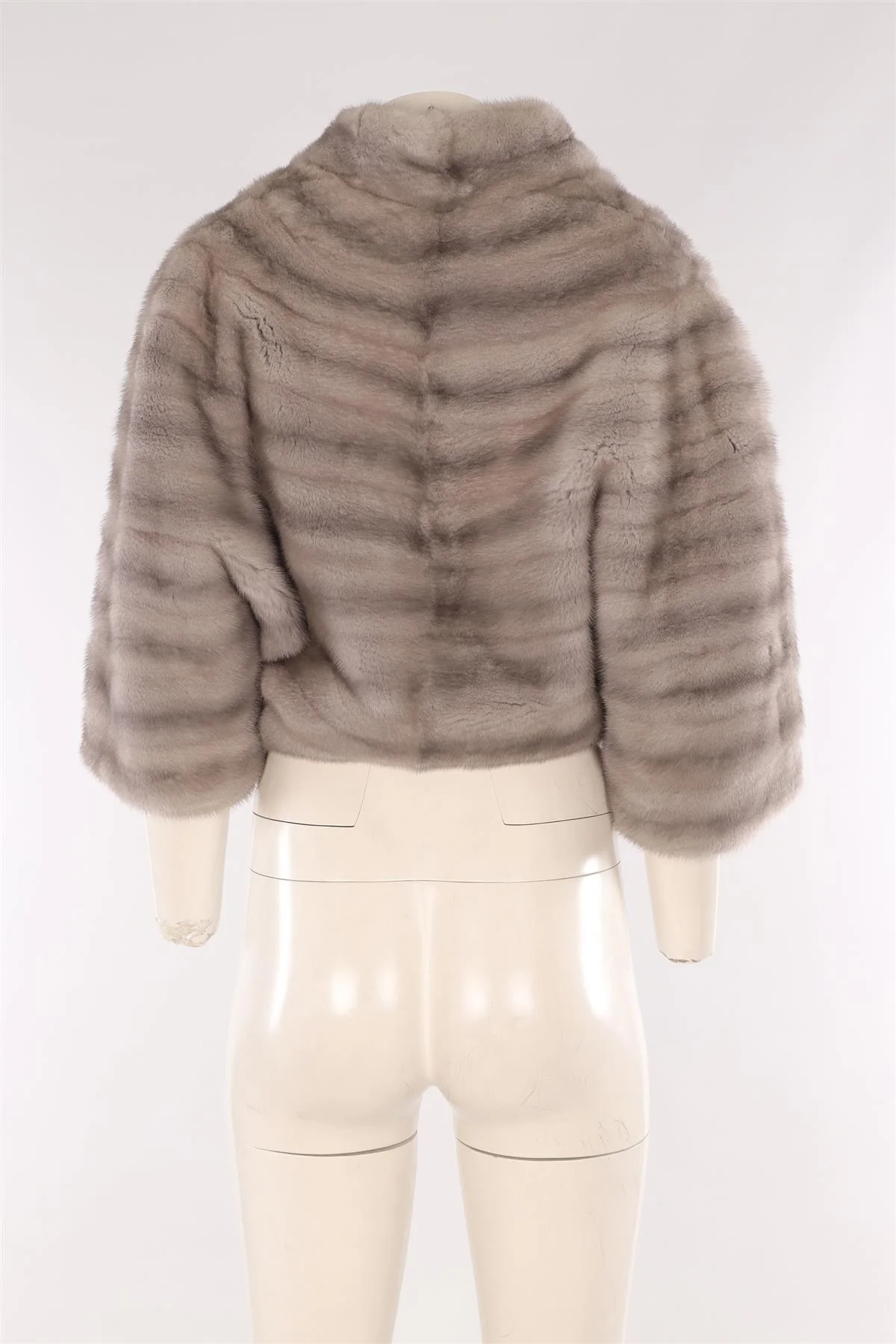 CHRISTIAN DIOR GREY MINK JACKET - Image 4