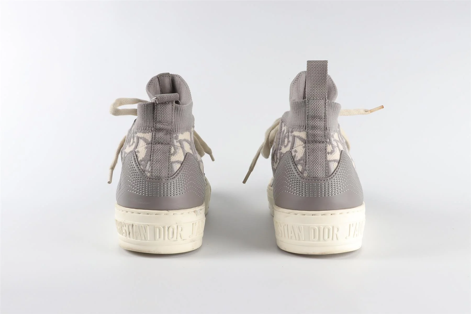 CHRISTIAN DIOR GREY WALK'N'DIOR TECHNICAL SNEAKERS EU 36.5 UK 3.5 US 6.5 - Image 5