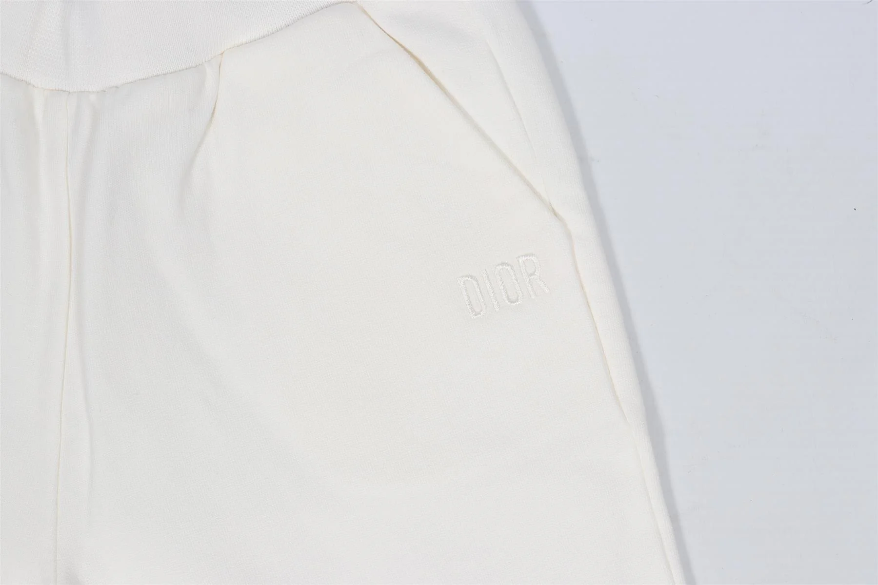CHRISTIAN DIOR IVORY BABY GIRLS COTTON PANTS 18 MONTHS - Image 3
