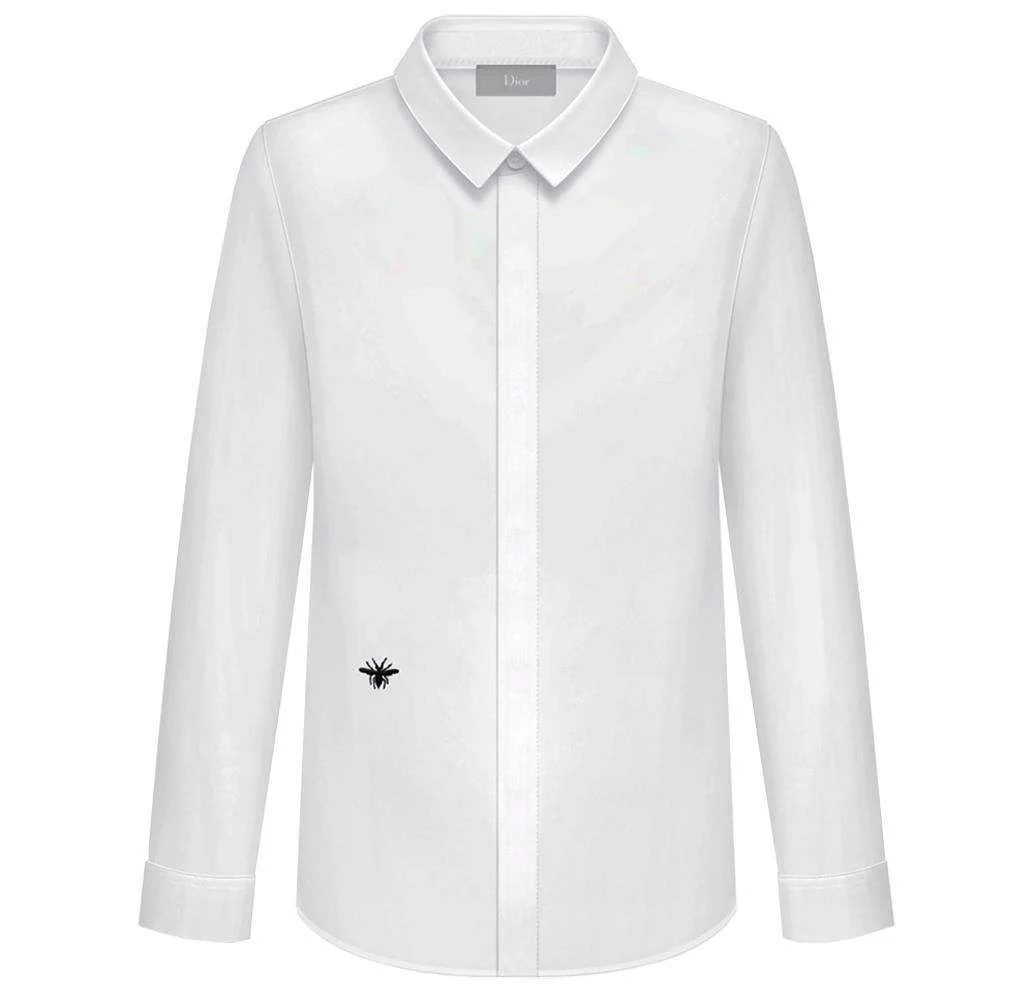 CHRISTIAN DIOR KIDS BOYS COTTON SHIRT 3 YEARS