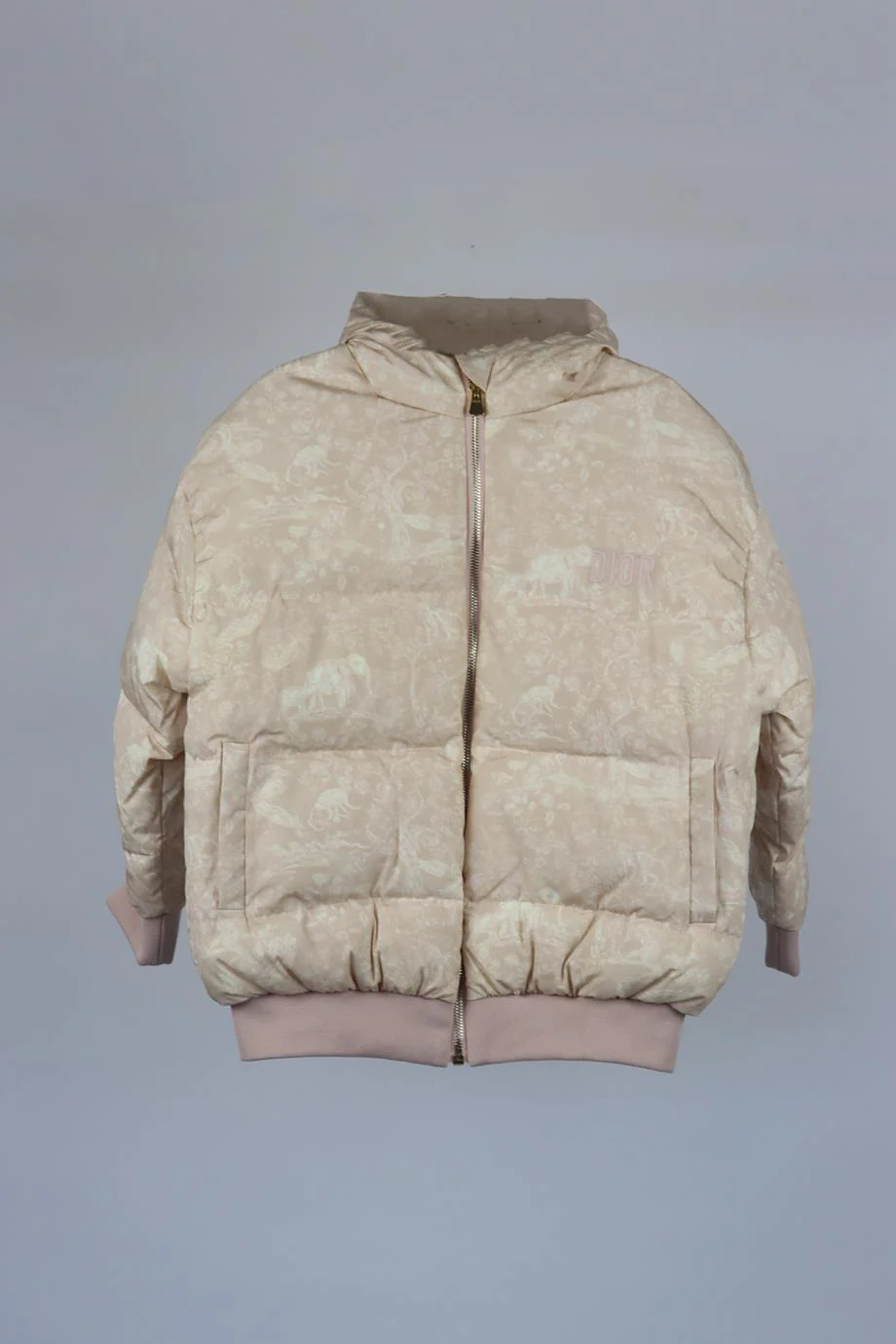 CHRISTIAN DIOR KIDS GIRLS DOWN PADDED JACKET 8 YEARS - Image 2