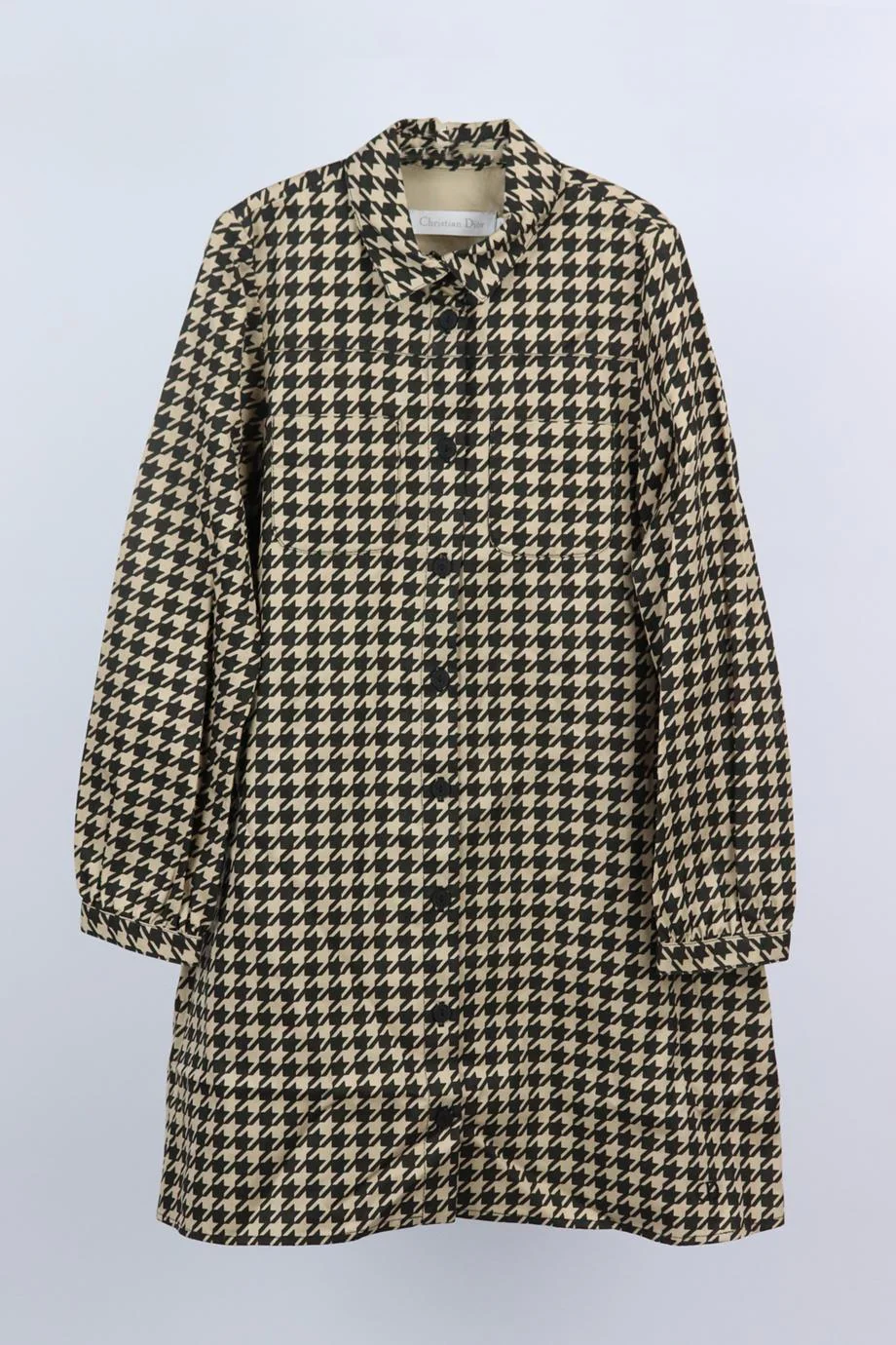 CHRISTIAN DIOR KIDS GIRLS HOUNDSTOOTH DRESS 8 YEARS - Image 2