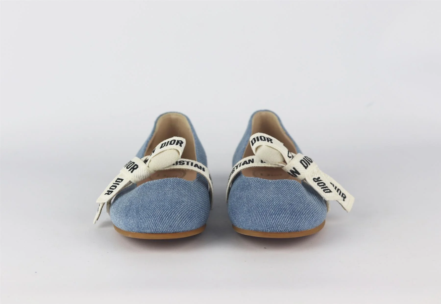CHRISTIAN DIOR KIDS GIRLS MISS B DENIM SHOES EU 30 UK 12 - Image 3