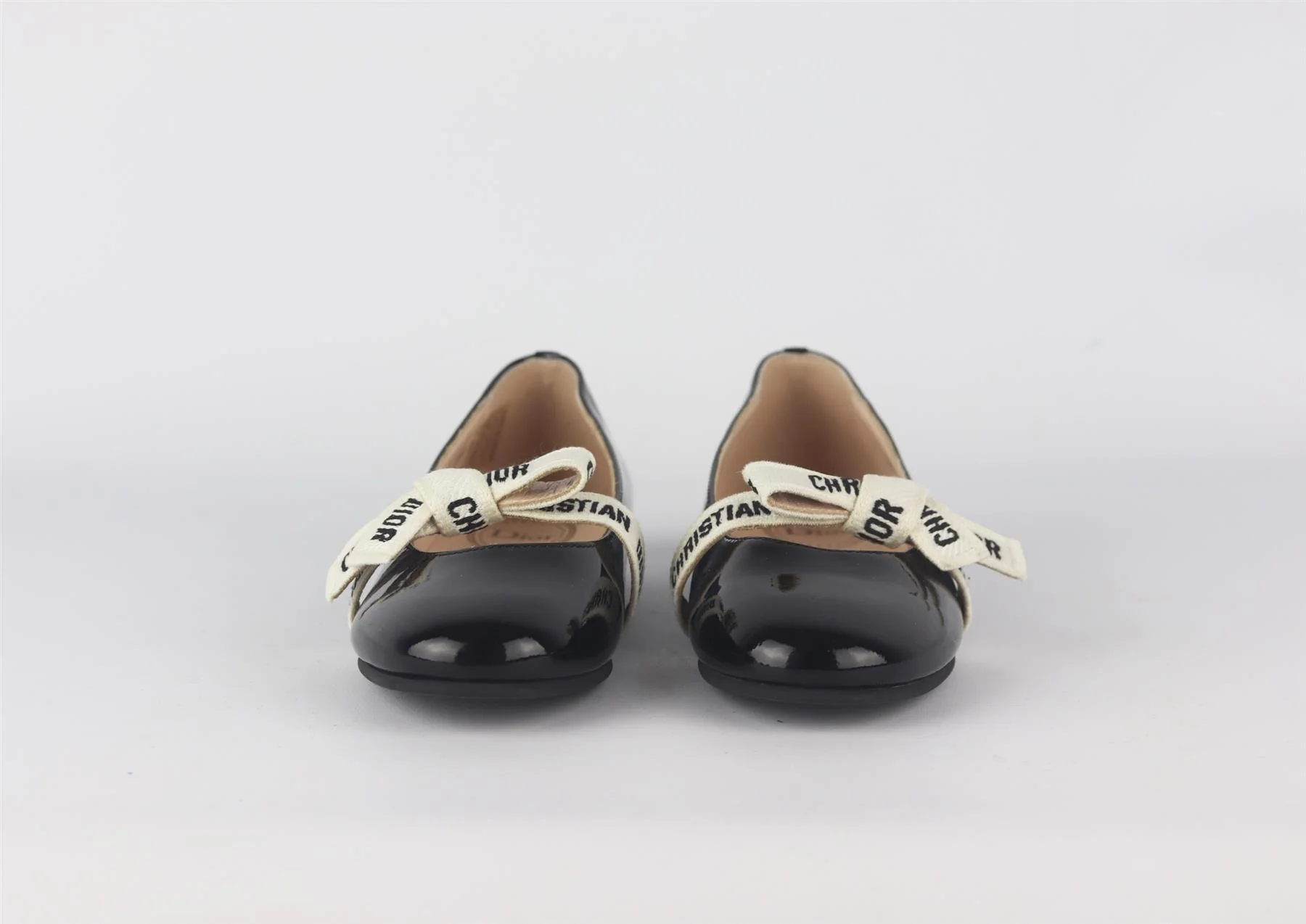 CHRISTIAN DIOR KIDS GIRLS MISS B PATENT LEATHER SHOES EU 29 UK 11 - Image 3