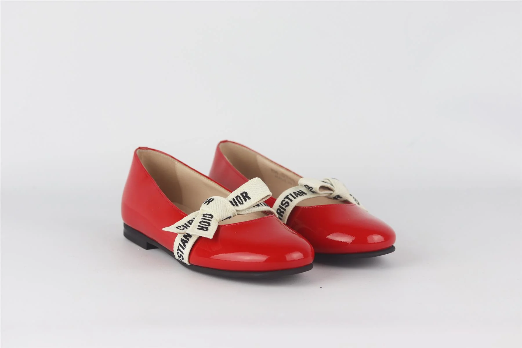CHRISTIAN DIOR KIDS GIRLS MISS B PATENT LEATHER SHOES EU 29 UK 11 - Image 2