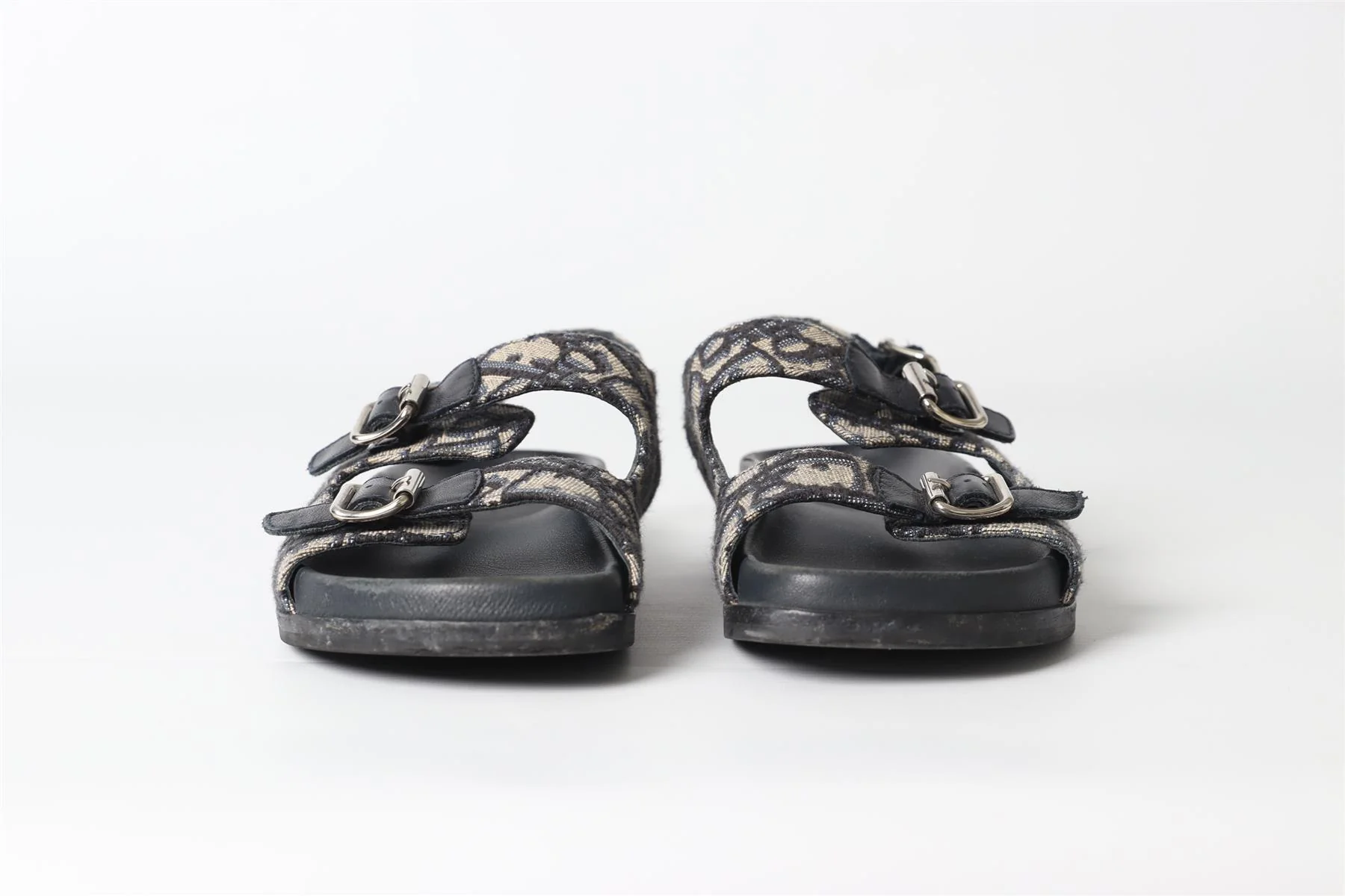 CHRISTIAN DIOR NAVY KIDS BOYS LEATHER SANDALS EU 32 - Image 3