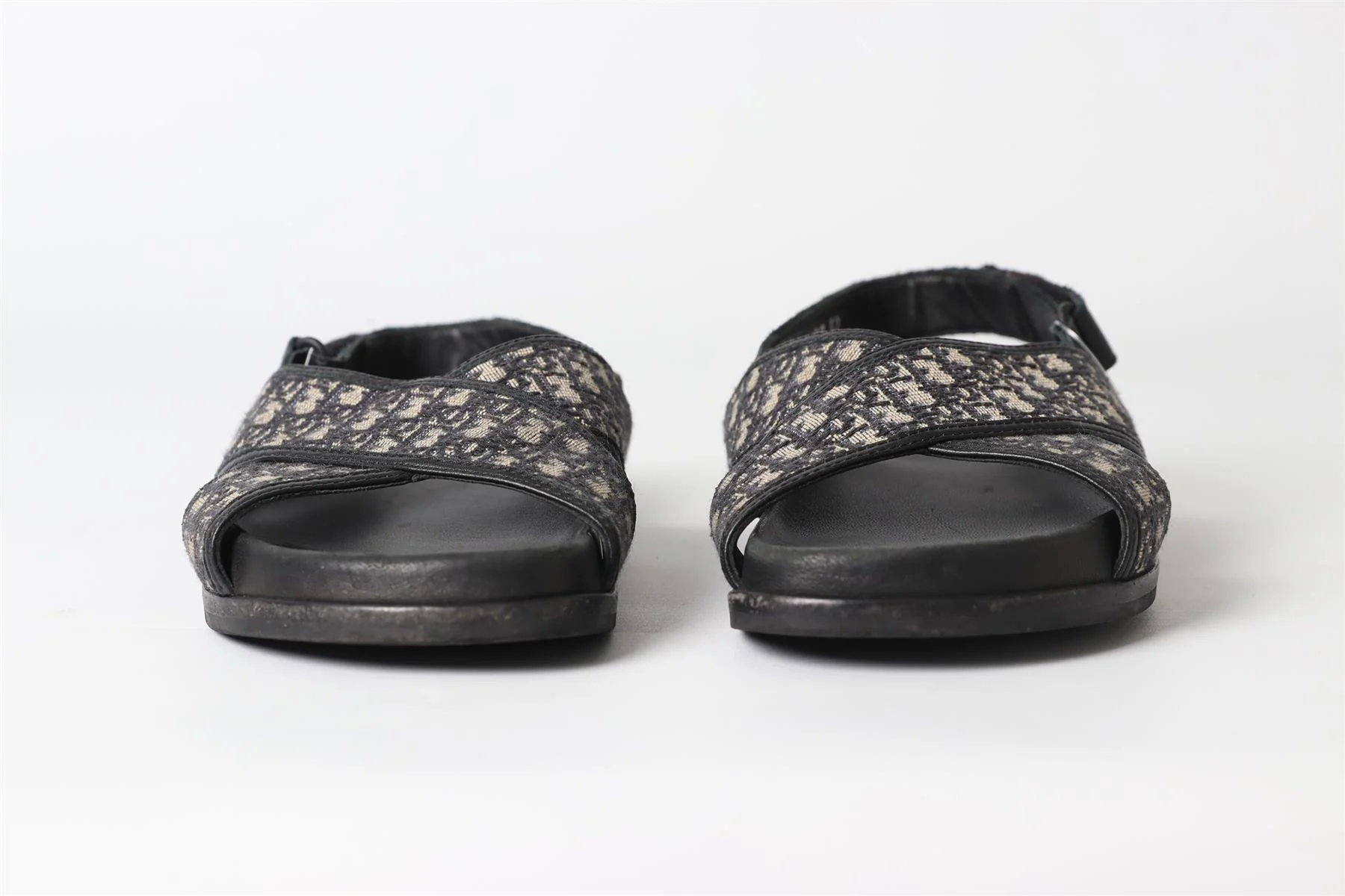 CHRISTIAN DIOR NAVY KIDS BOYS LEATHER SANDALS EU 32 - Image 4
