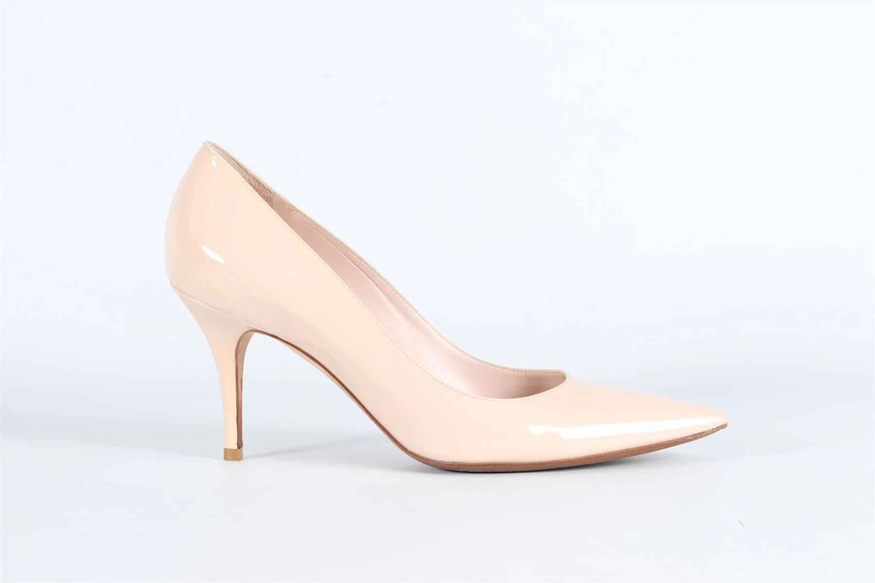 CHRISTIAN DIOR PATENT LEATHER PUMPS EU 38.5 UK 5.5 US 8.5 - Image 2