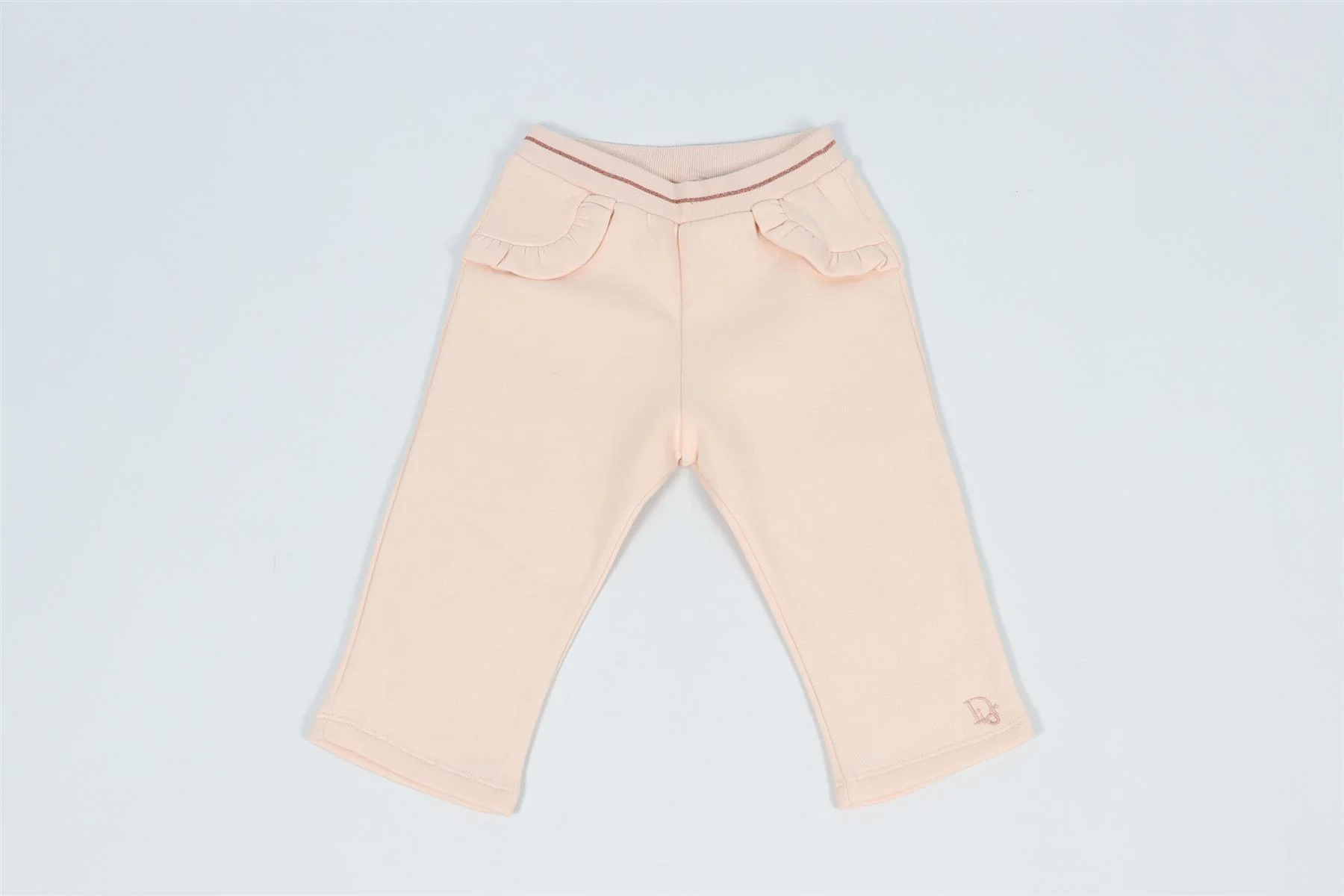 CHRISTIAN DIOR PEACH BABY GIRLS COTTON PANTS 18 MONTHS - Image 2