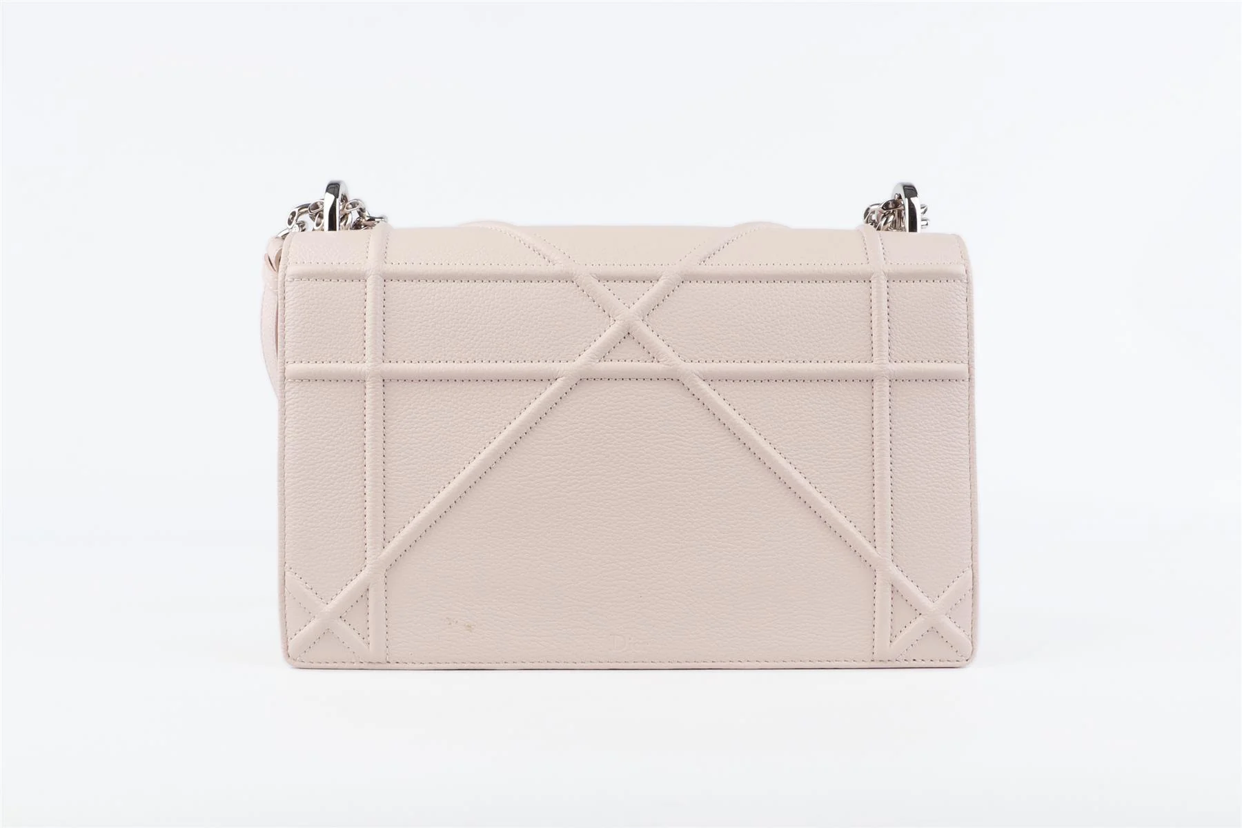 CHRISTIAN DIOR PINK DIORAMA MEDIUM LEATHER SHOULDER BAG - Image 7