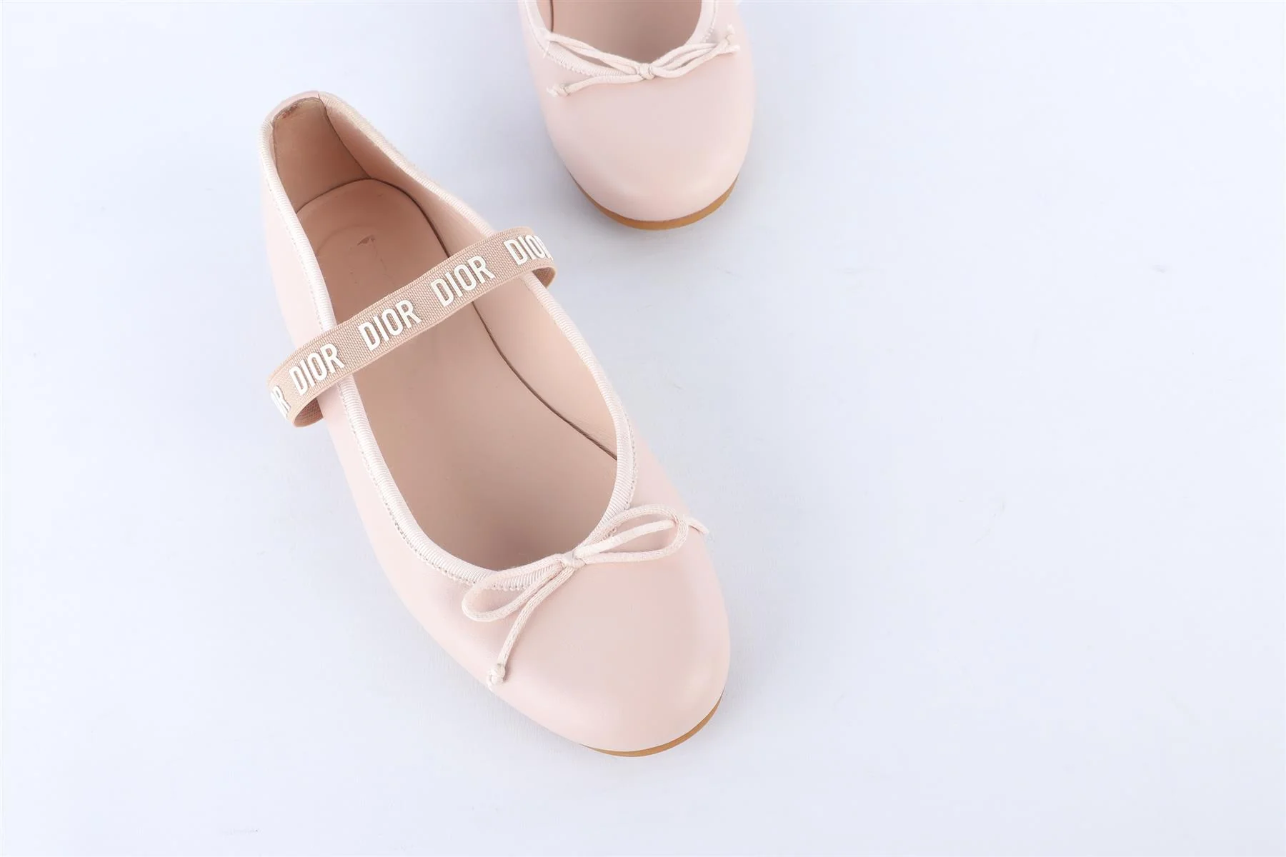 CHRISTIAN DIOR PINK KIDS GIRLS BALLET FLATS EU 35 UK 2 US 3 - Image 4