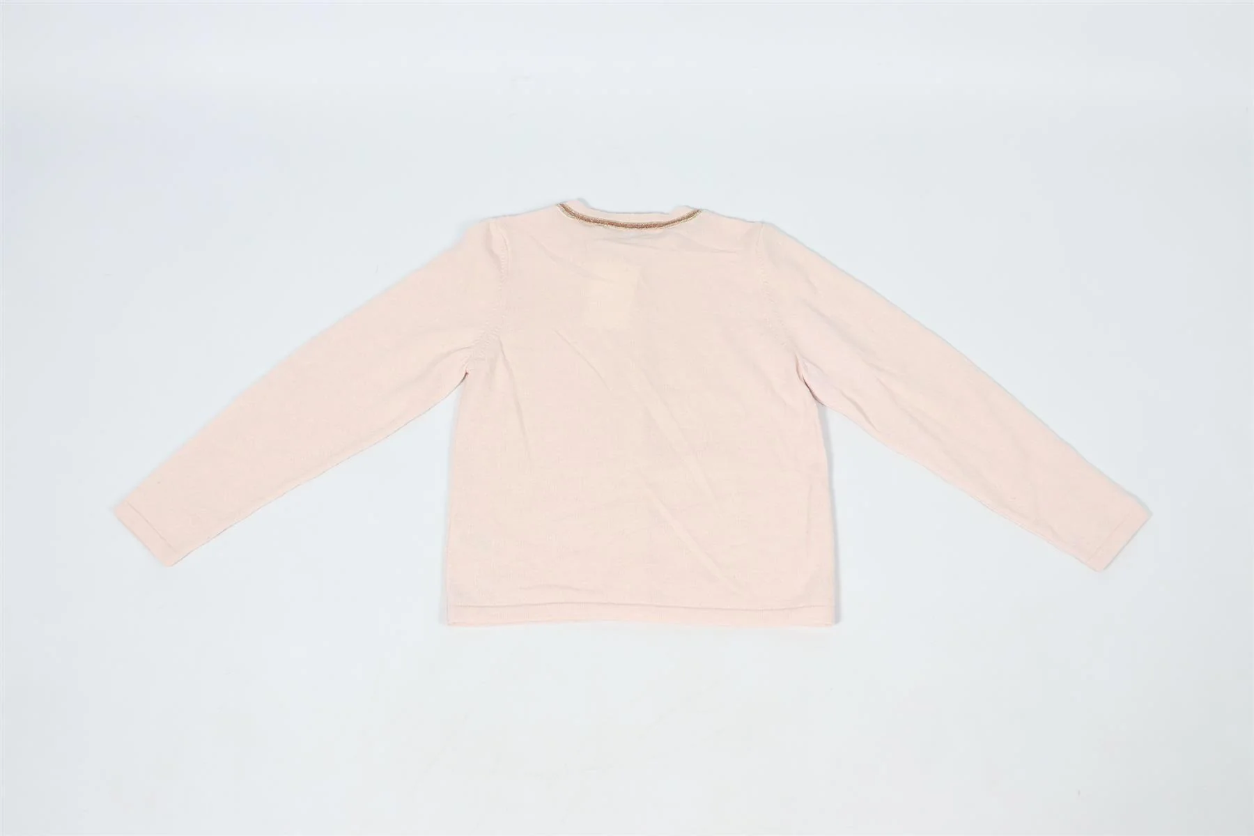 CHRISTIAN DIOR PINK KIDS GIRLS WOOL CARDIGAN 8 YEARS - Image 5