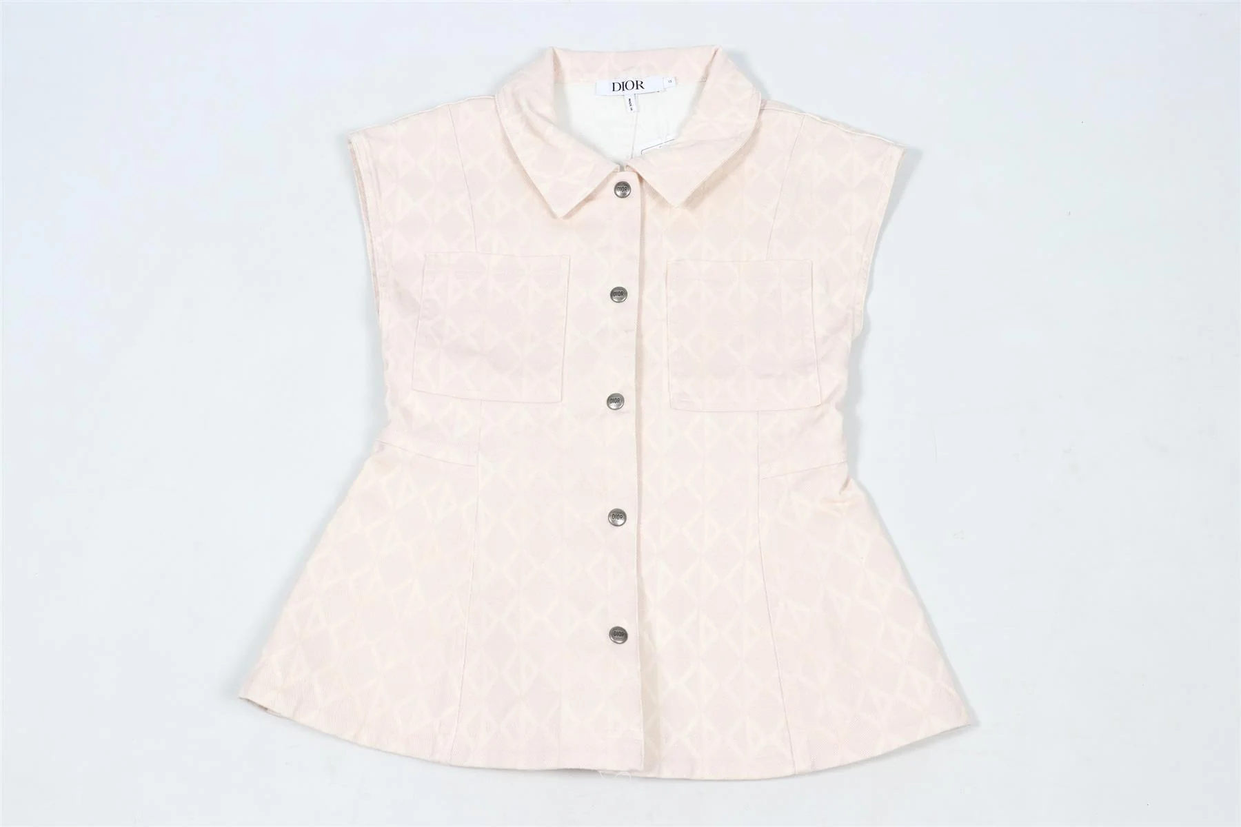 CHRISTIAN DIOR PINK TEEN GIRLS COTTON BLEND JACKET 13 YEARS - Image 2