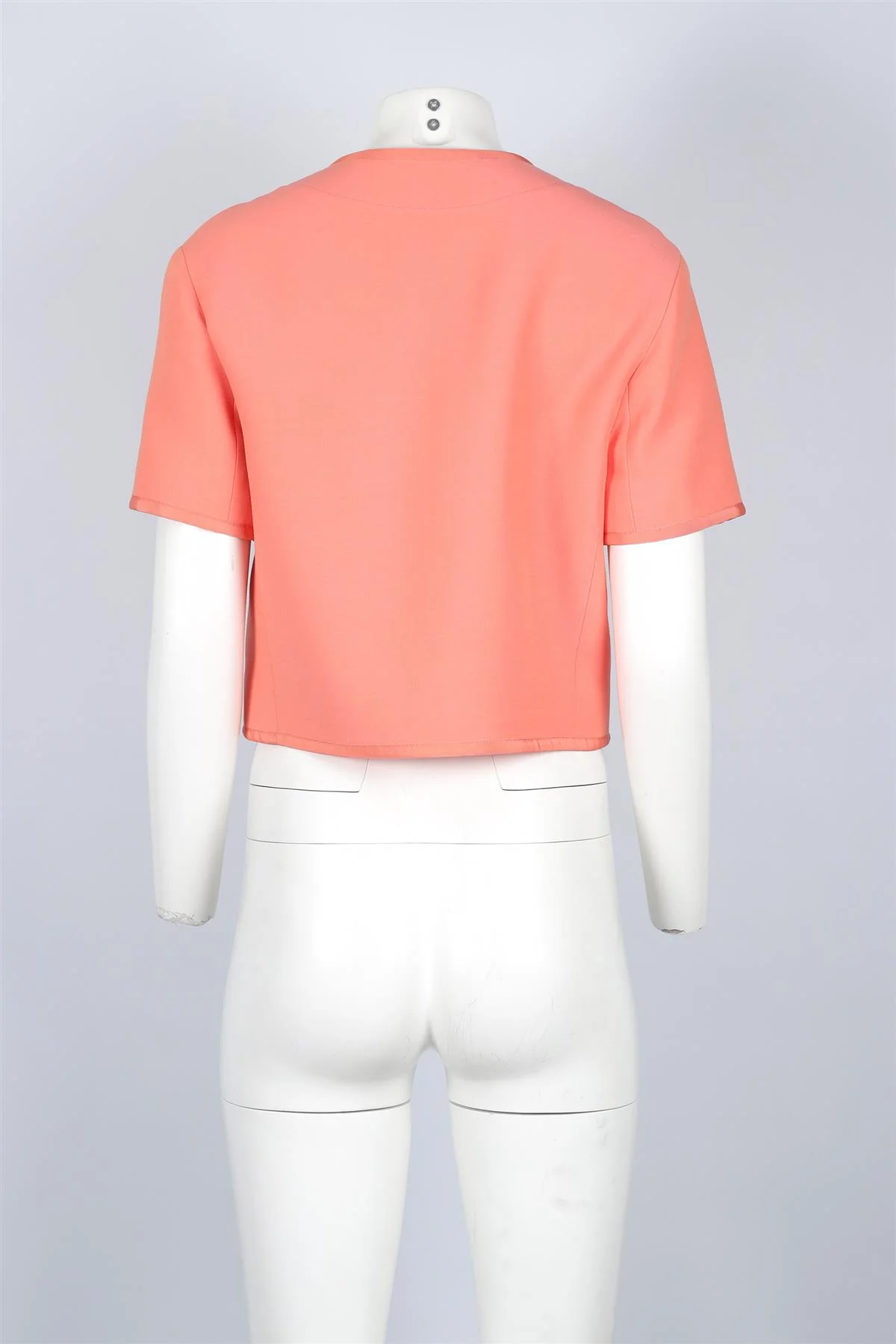 CHRISTIAN DIOR PINK WOOL JACKET FR 38 UK 10 - Image 4